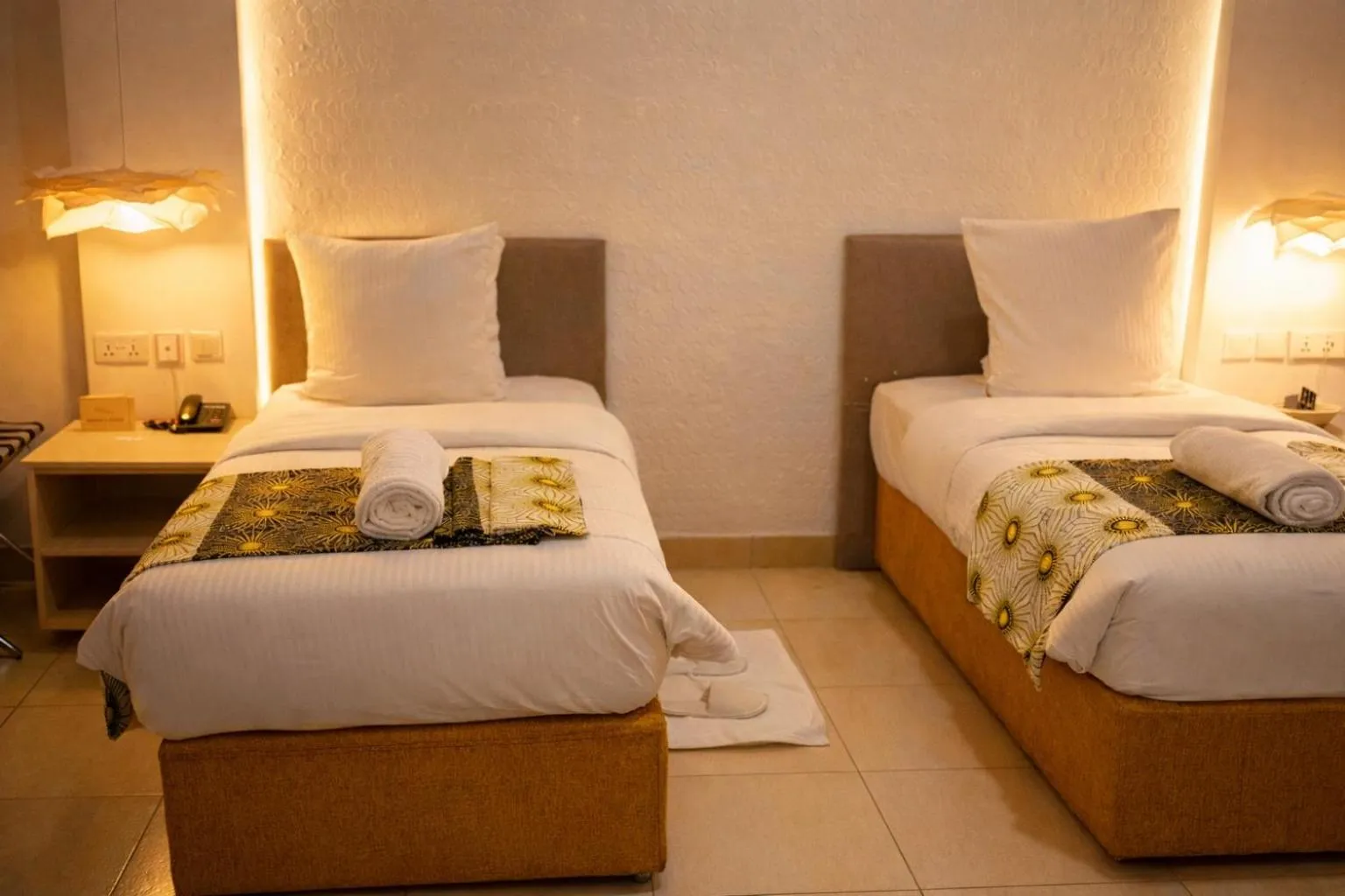 Bed in Amata n'Ubuki Boutique Hotel Ltd