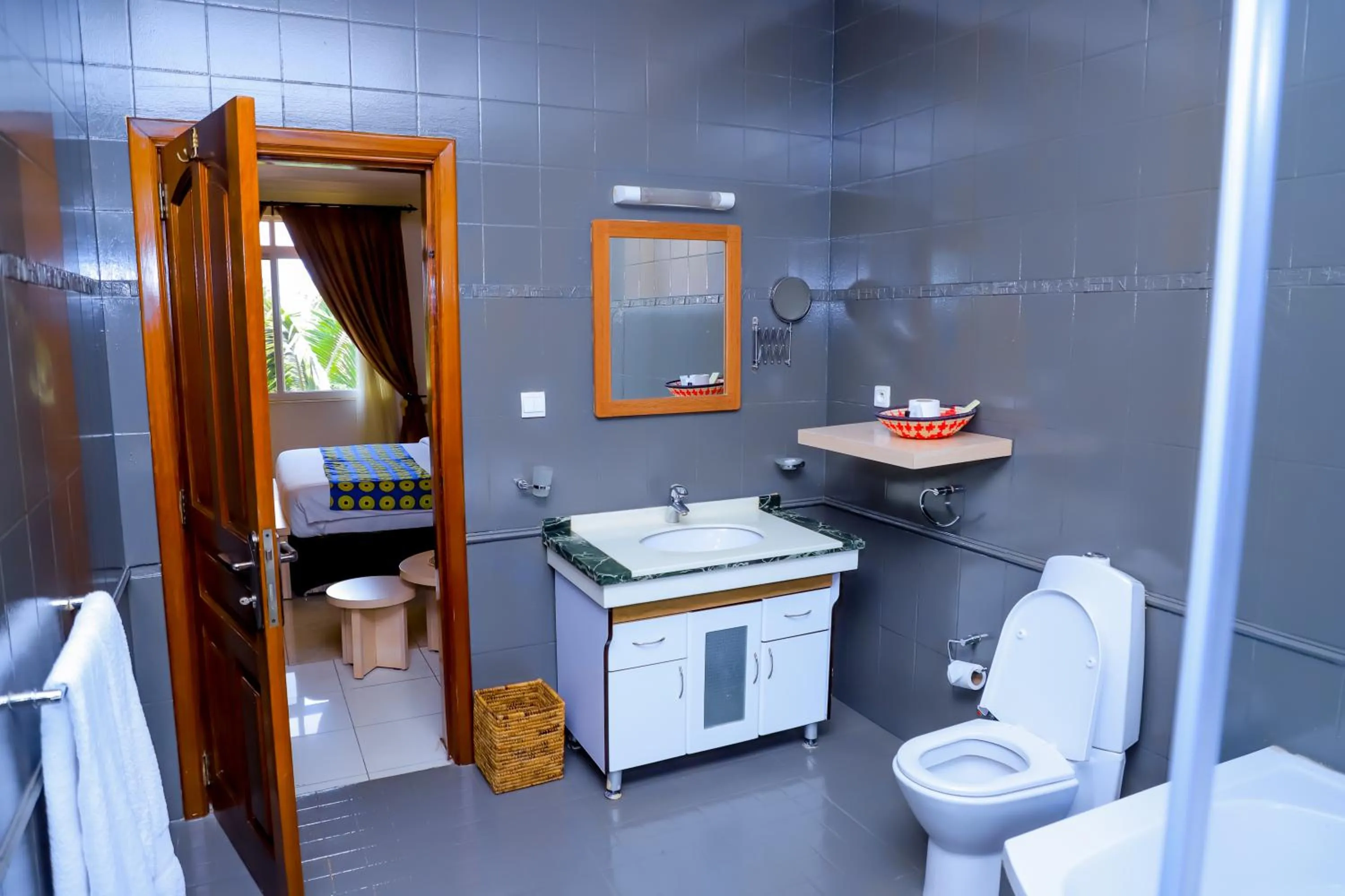 Toilet in Amata n'Ubuki Boutique Hotel Ltd