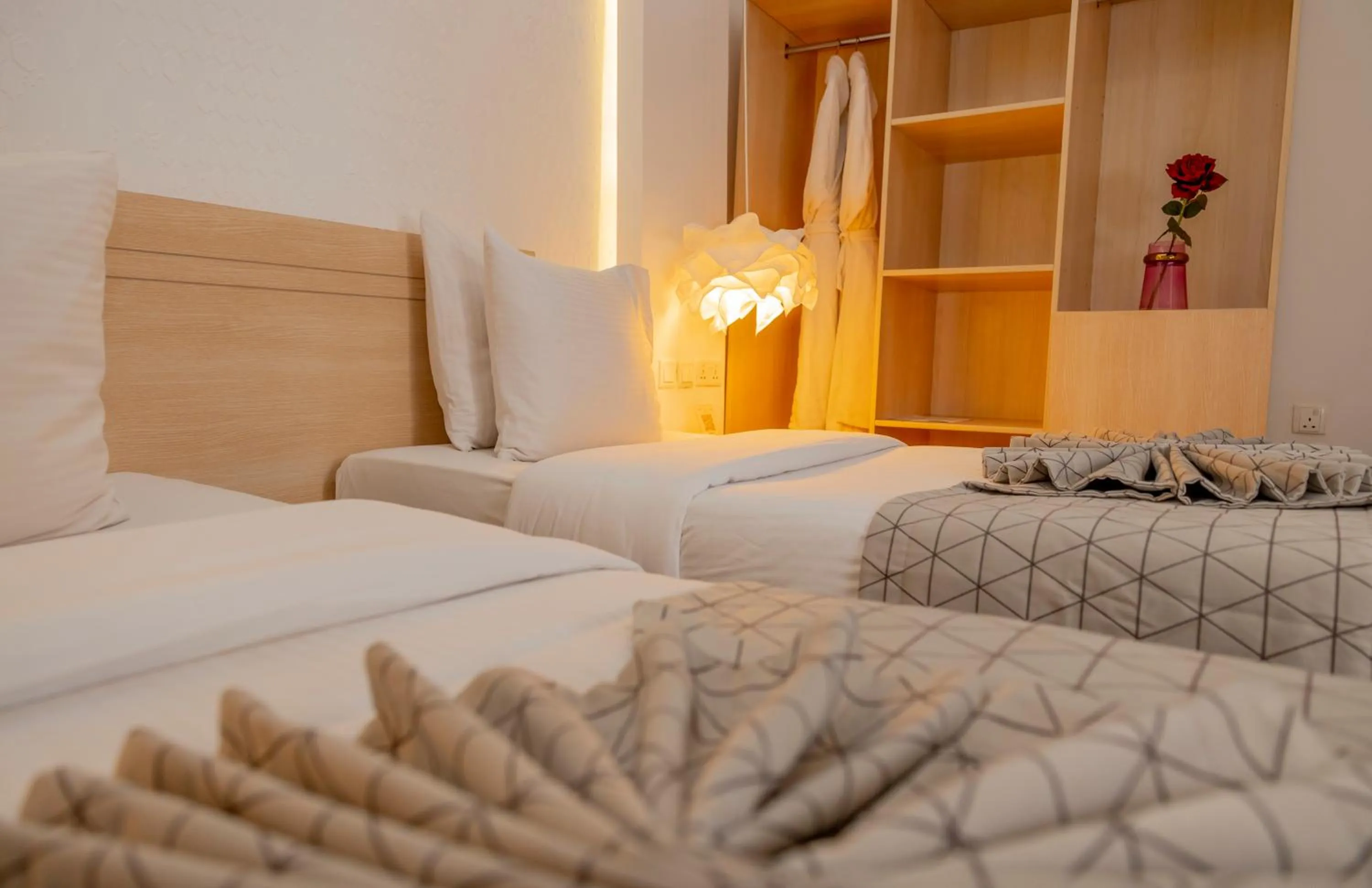 Bed in Amata n'Ubuki Boutique Hotel Ltd