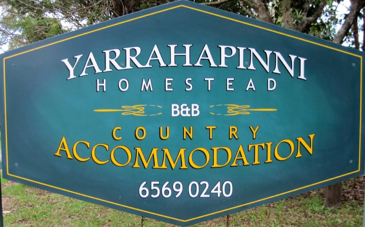 Property logo or sign in Yarrahapinni Homestead