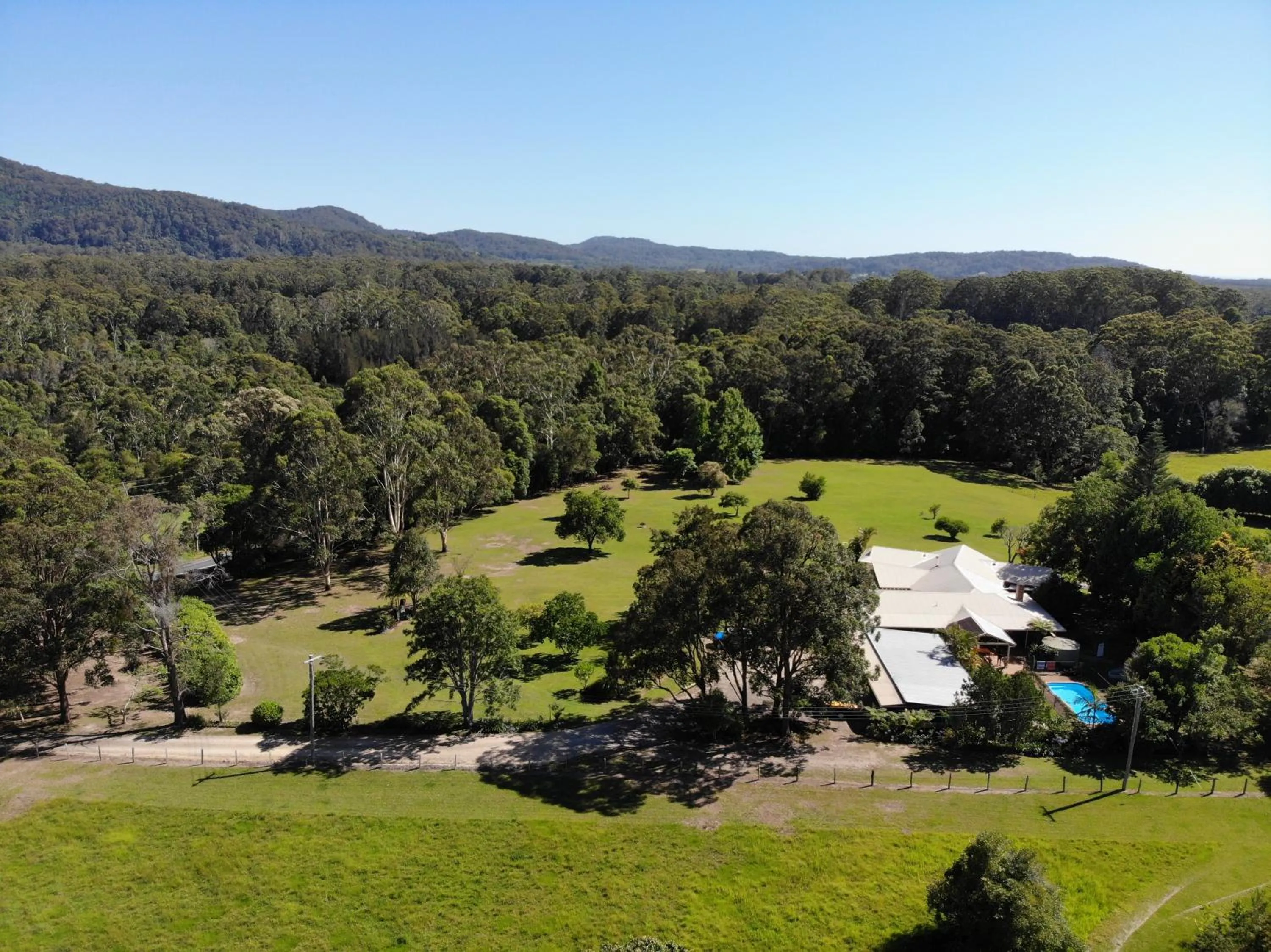 Bird's eye view in Yarrahapinni Homestead