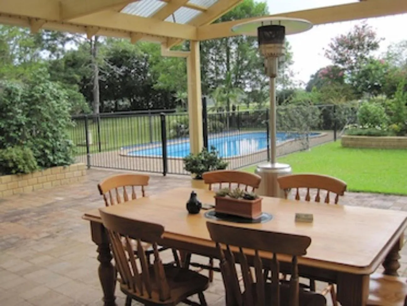 Patio in Yarrahapinni Homestead