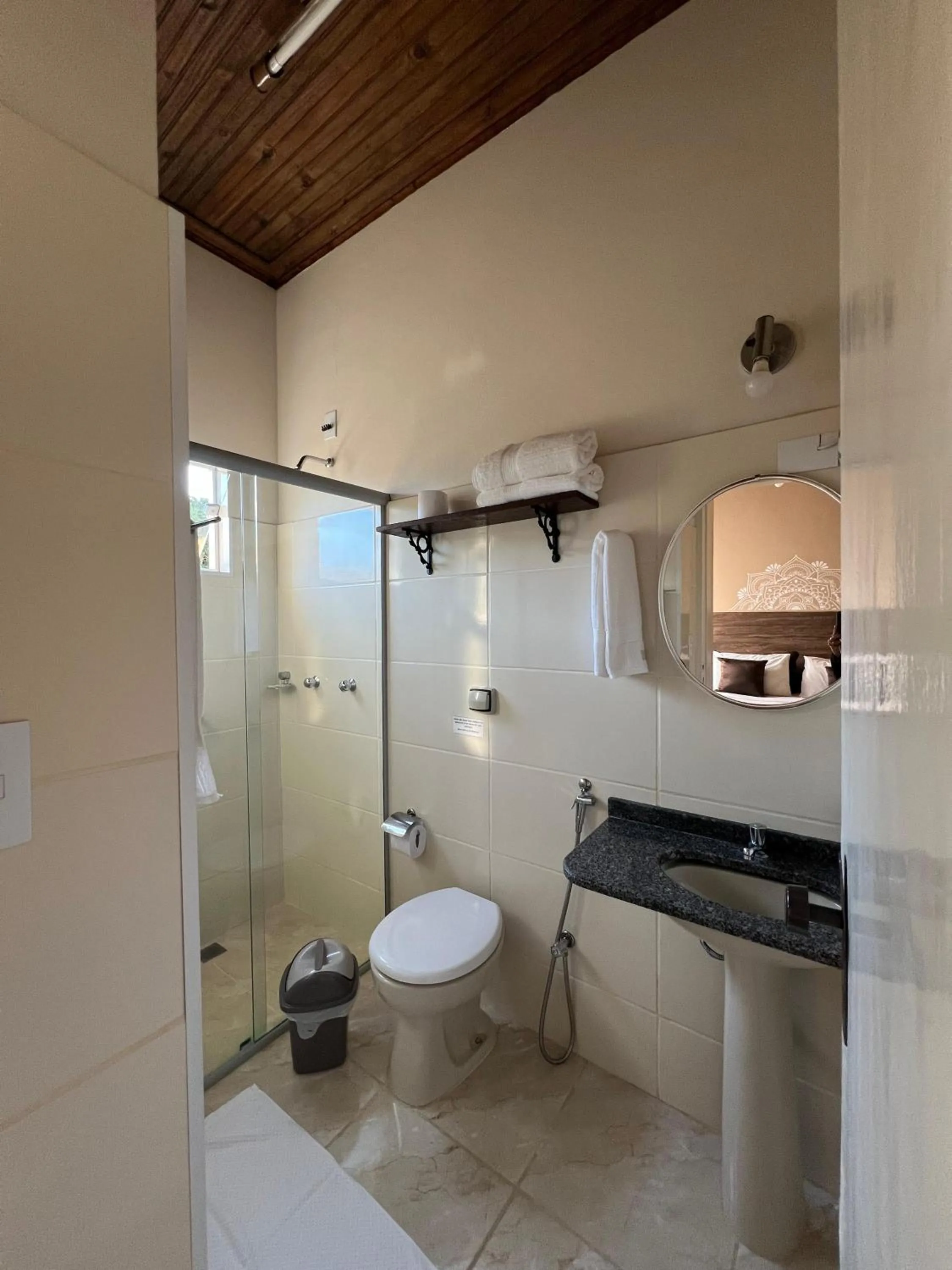 Swimming pool in Pousada Lua Luana