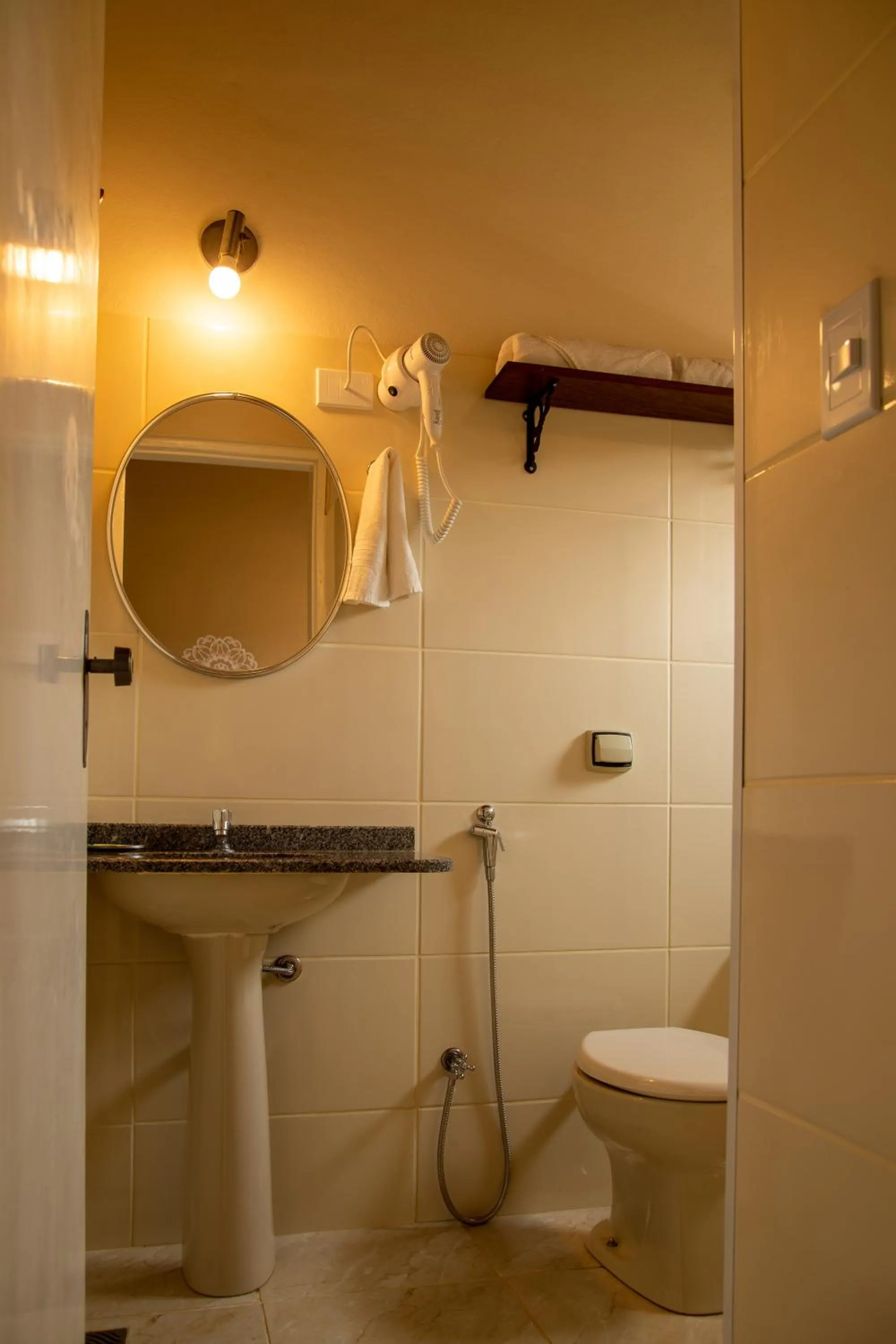 Shower in Pousada Lua Luana