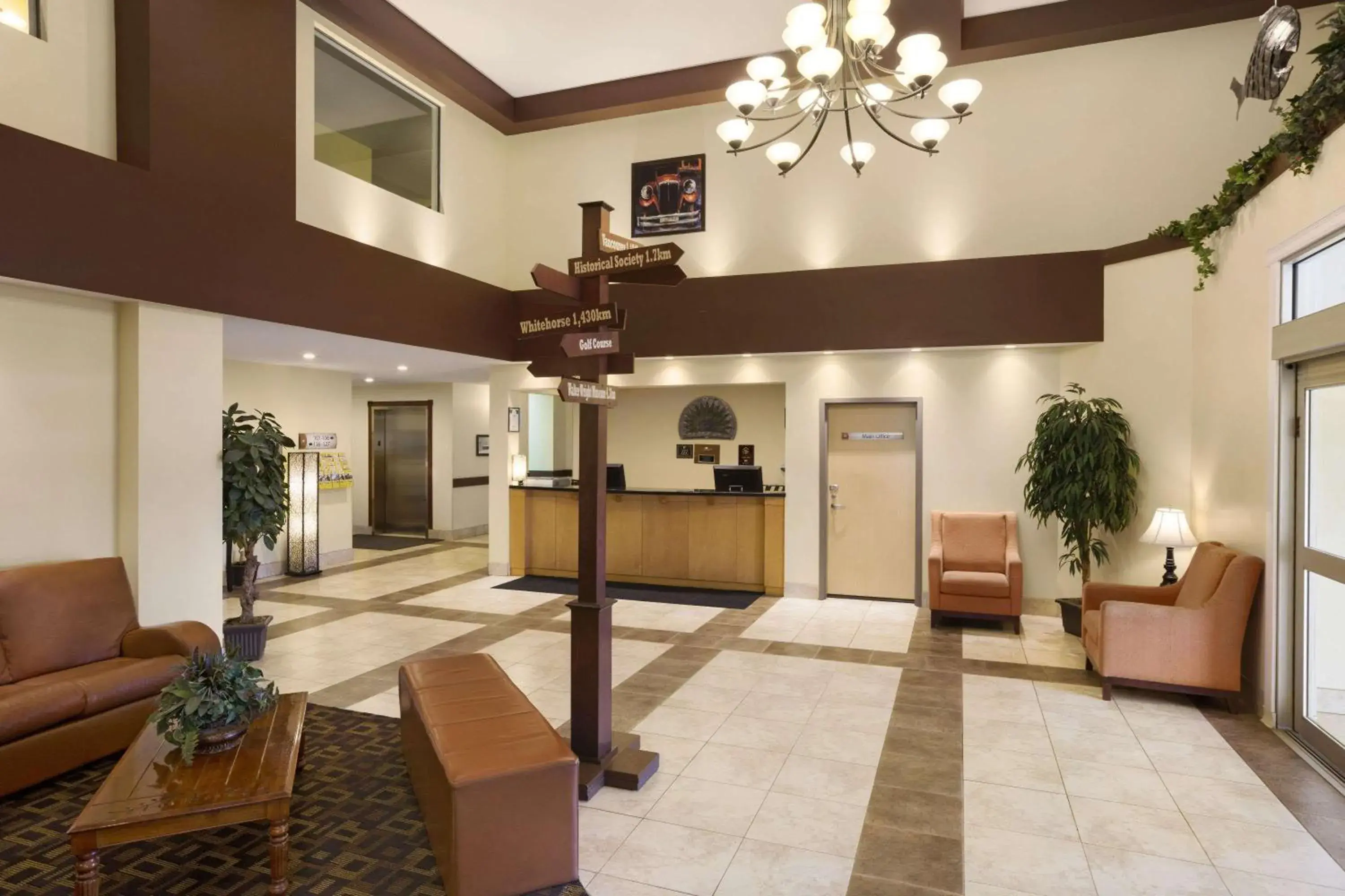 Lobby or reception in Days Inn by Wyndham Dawson Creek Lobby or reception in Days Inn by Wyndham Dawson Creek