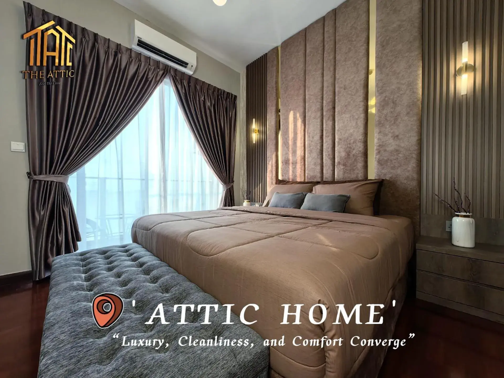 Bed in Attic Home Melaka Silverscape Residence & Jonker Bed in Attic Home Melaka Silverscape Residence & Jonker