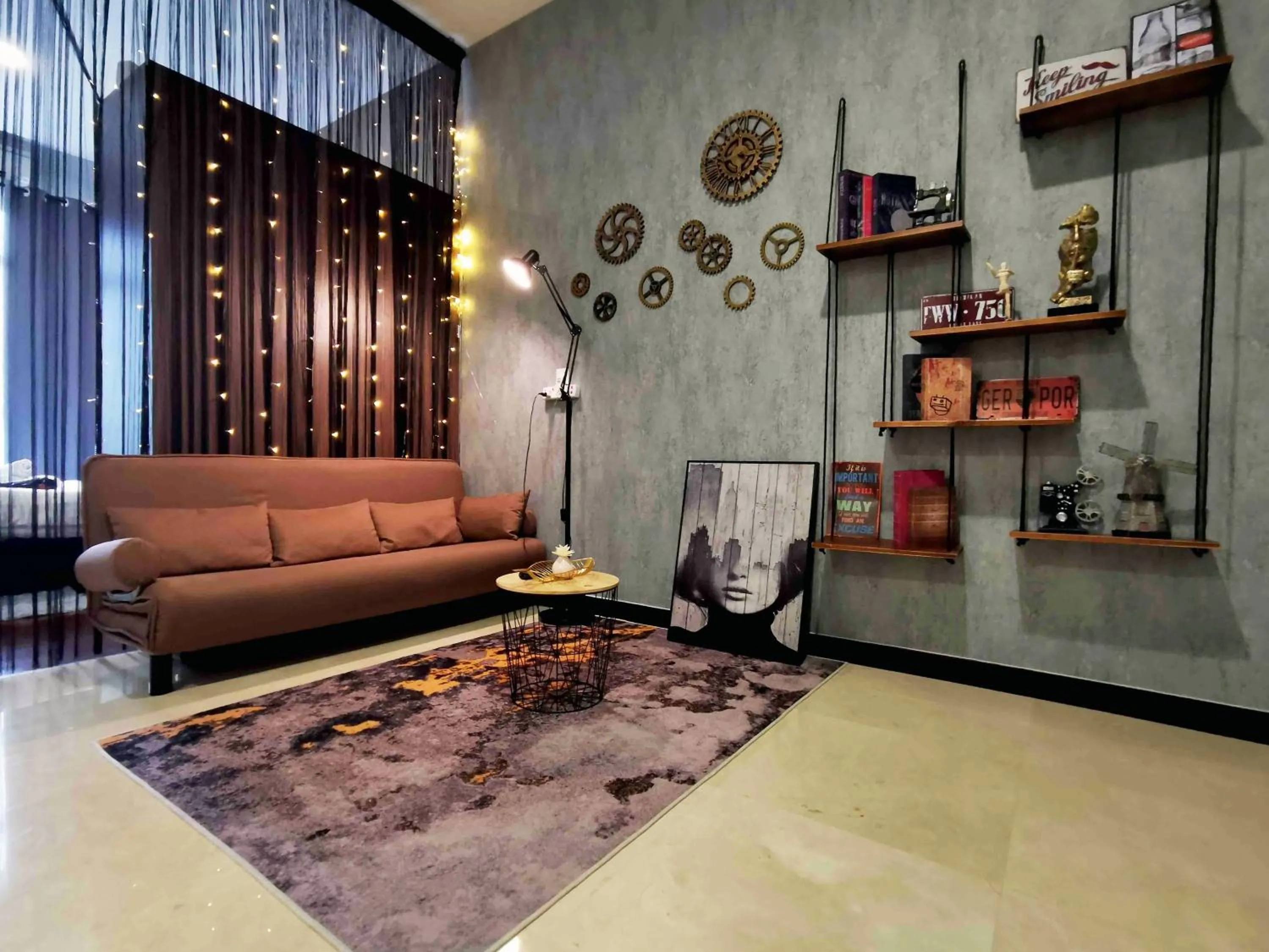 Living room in Attic Home Melaka Silverscape Residence & Jonker