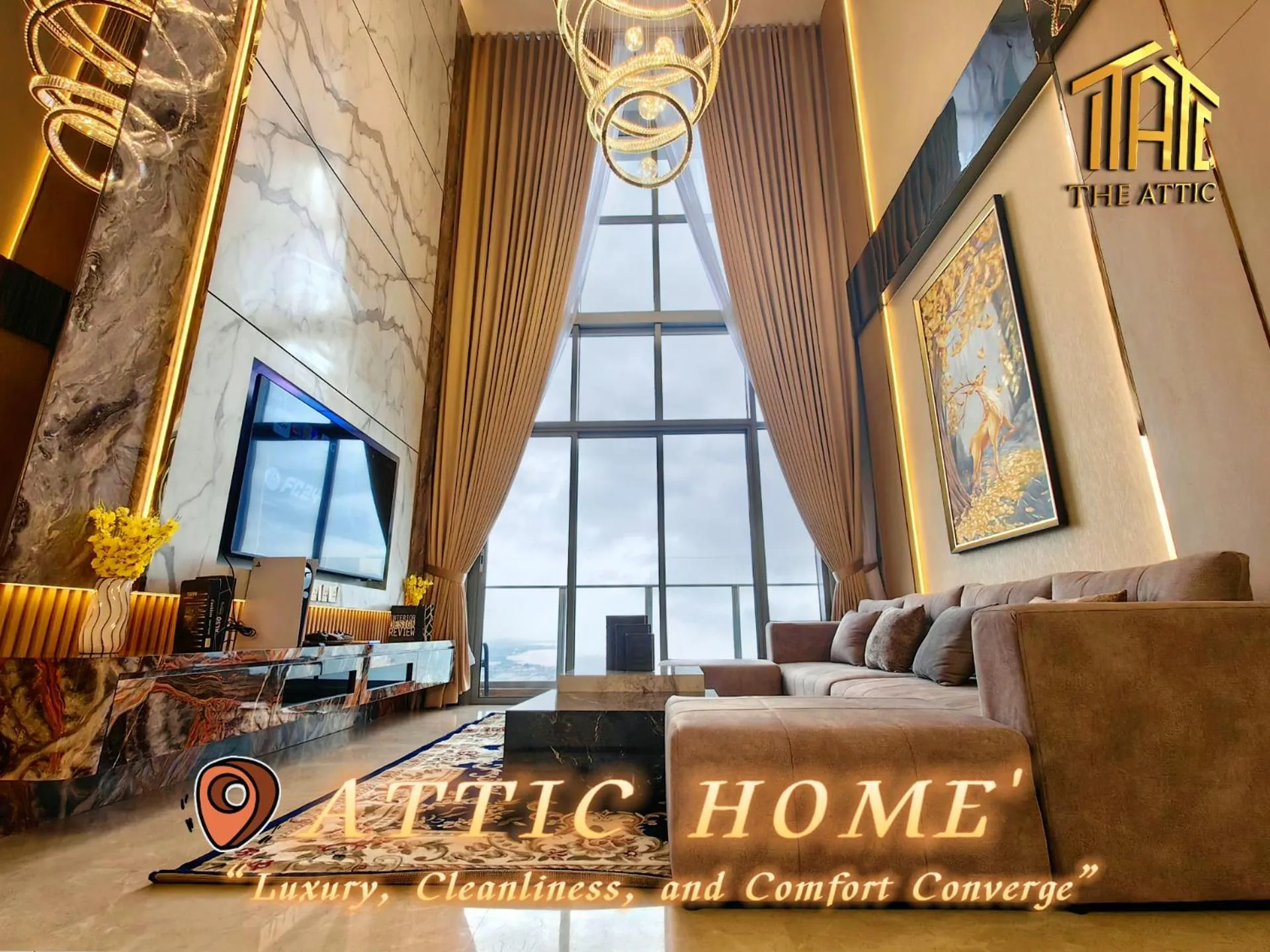 Property logo or sign in Attic Home Melaka Silverscape Residence & Jonker