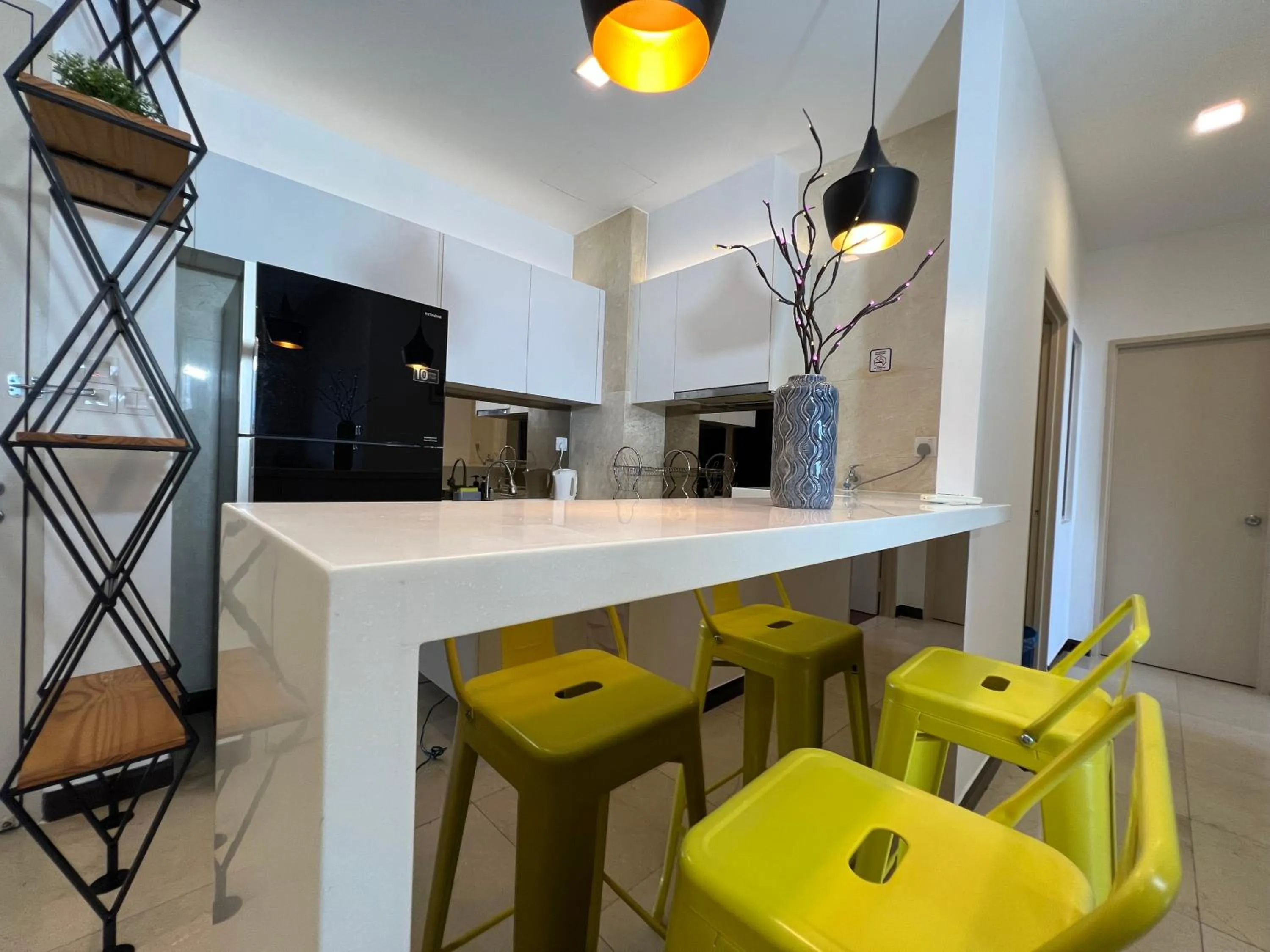 Dining area in Attic Home Melaka Silverscape Residence & Jonker