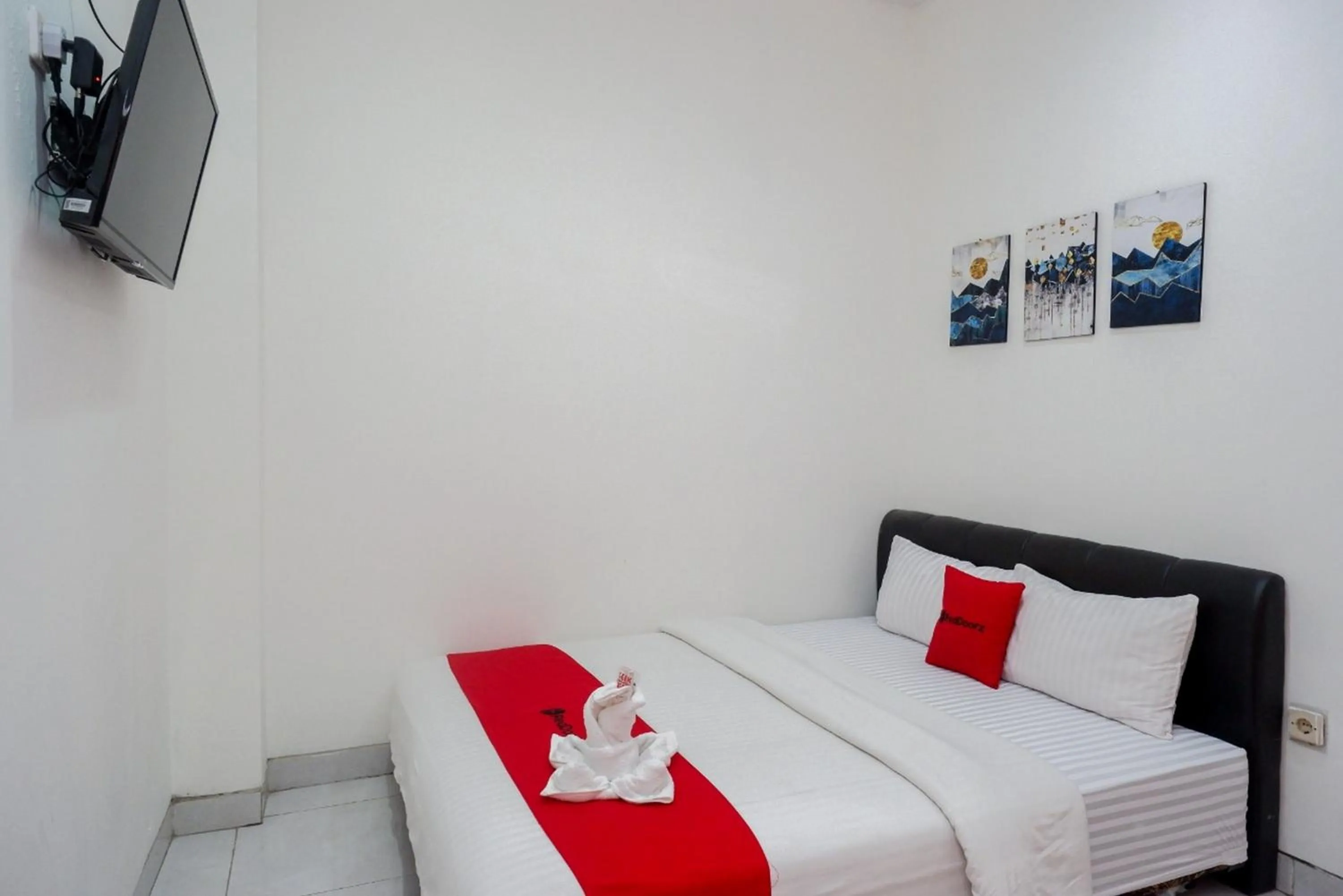 Bedroom, Bed in RedDoorz near Affandi Gejayan 2