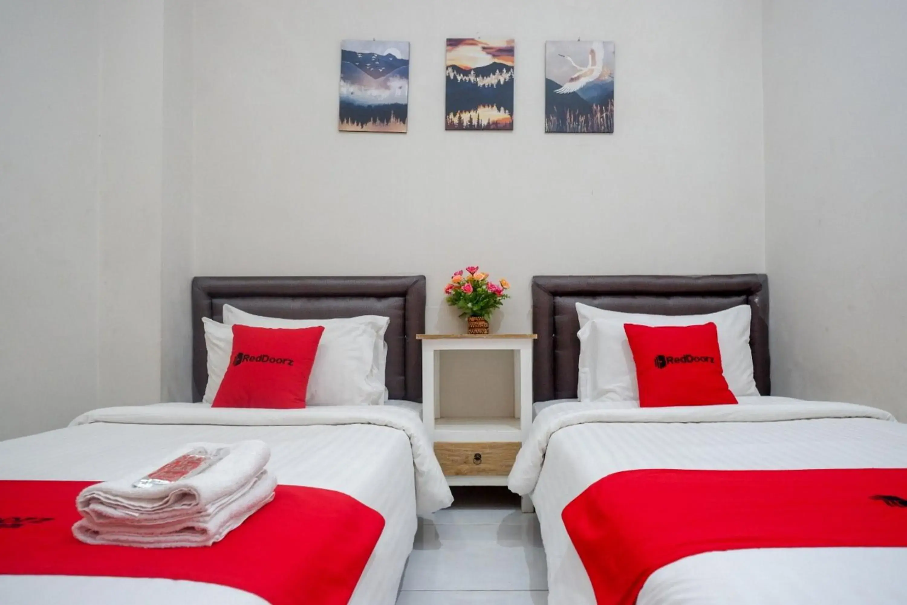 Bedroom, Bed in RedDoorz near Affandi Gejayan 2 Bedroom, Bed in RedDoorz near Affandi Gejayan 2