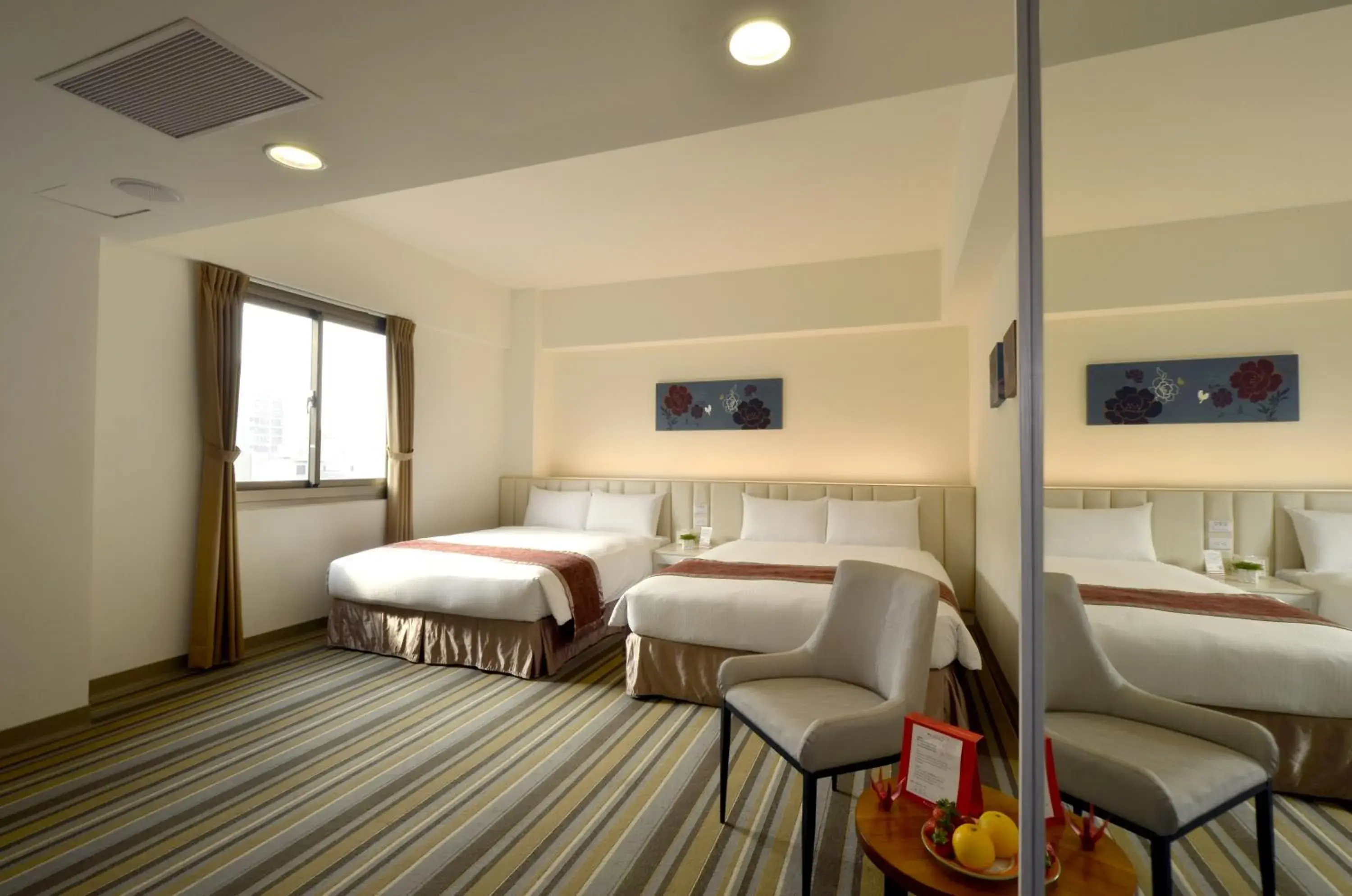 Standard Quadruple Room without Parking in C U Hotel Taichung Standard Quadruple Room without Parking in C U Hotel Taichung