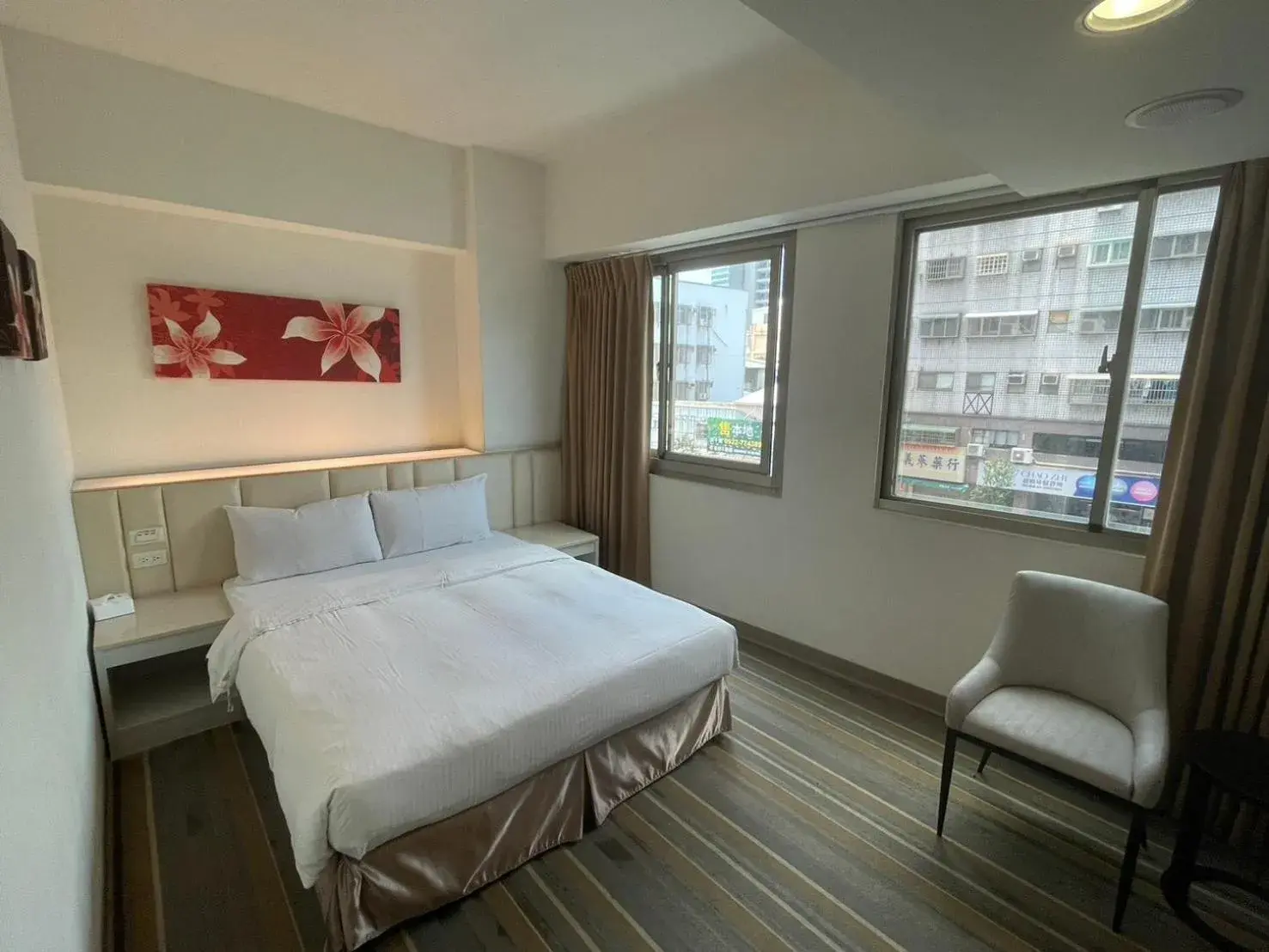 Bed in C U Hotel Taichung Bed in C U Hotel Taichung