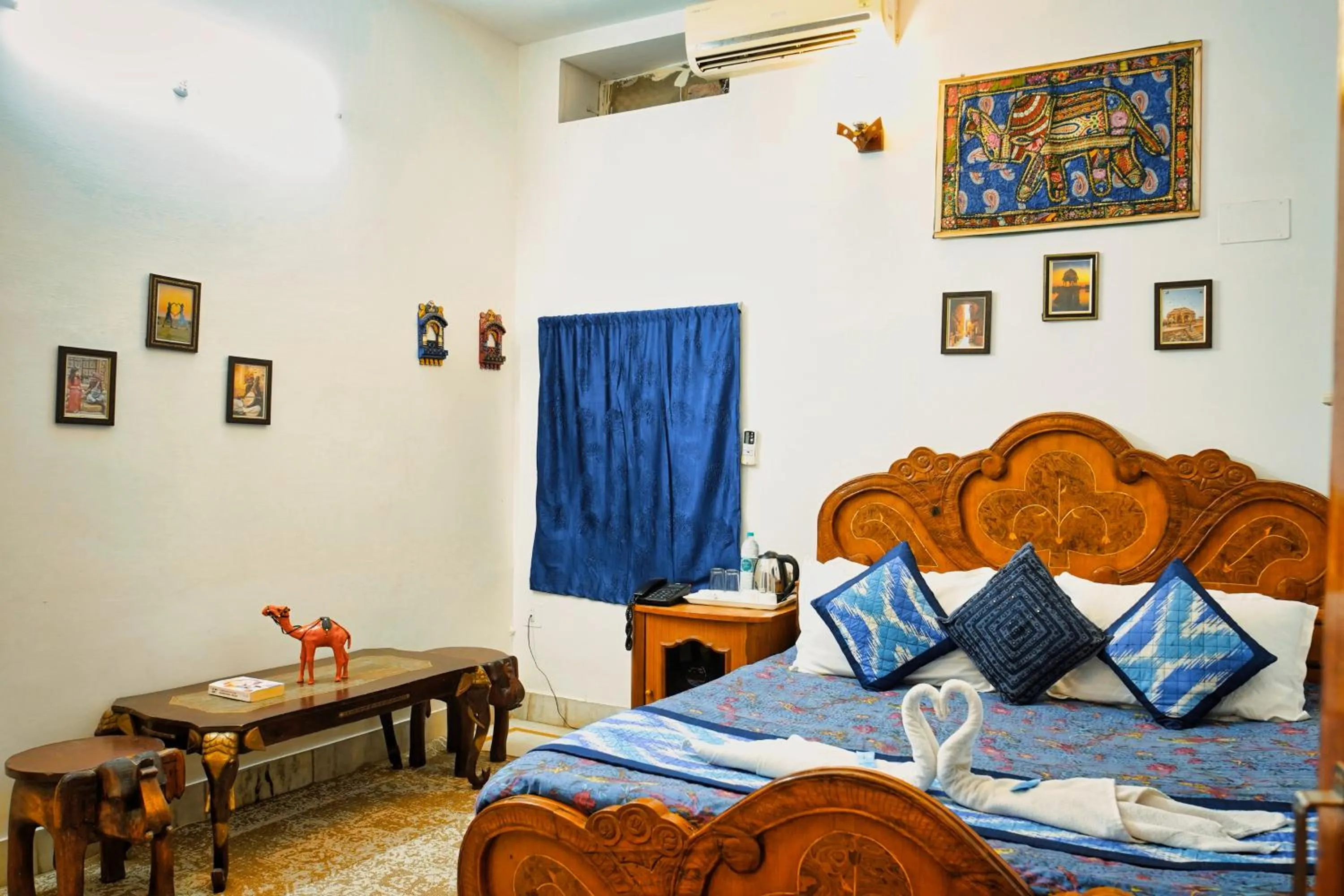 Bed in Hotel The Surya Jaisalmer