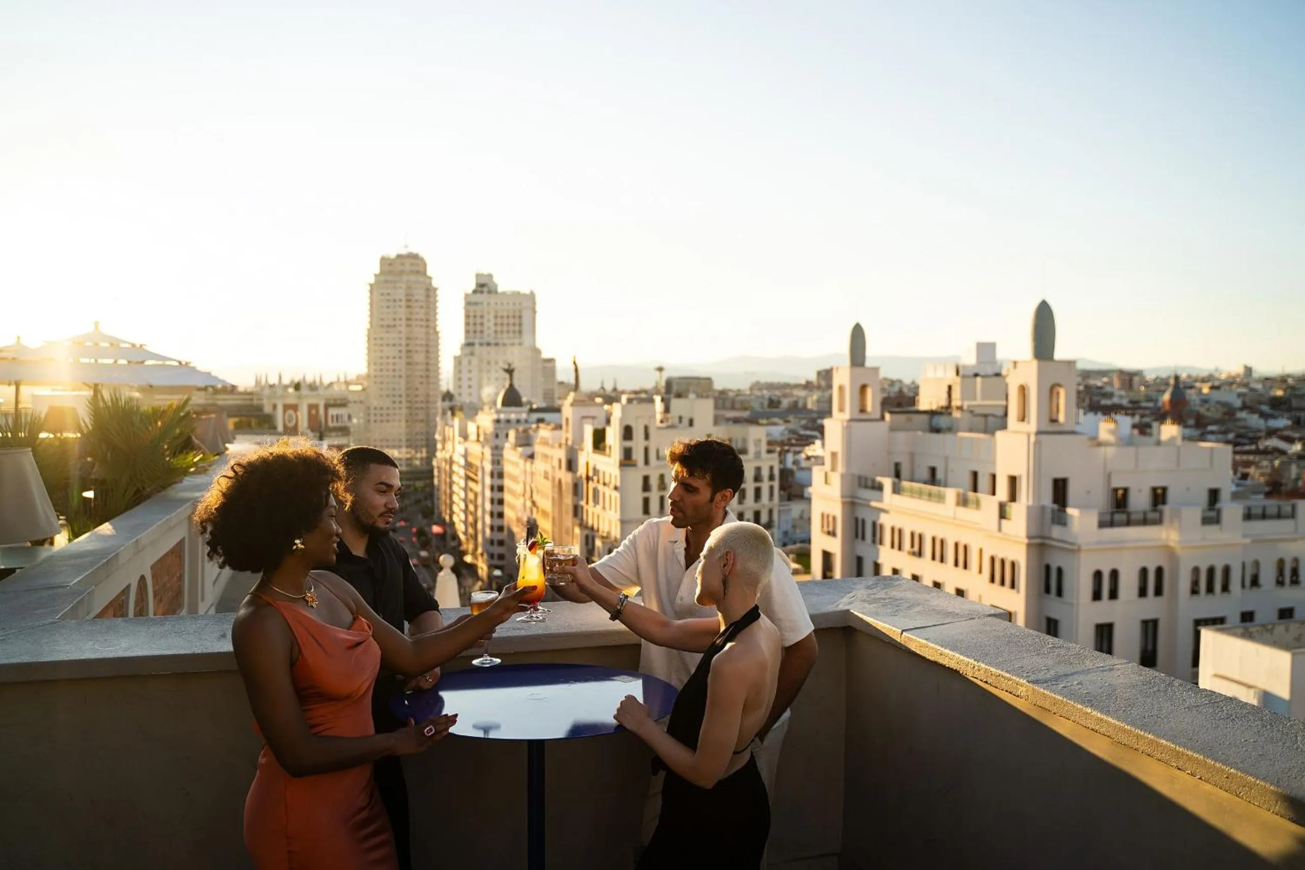Balcony/Terrace in Room Mate Macarena, Madrid Gran Vía
