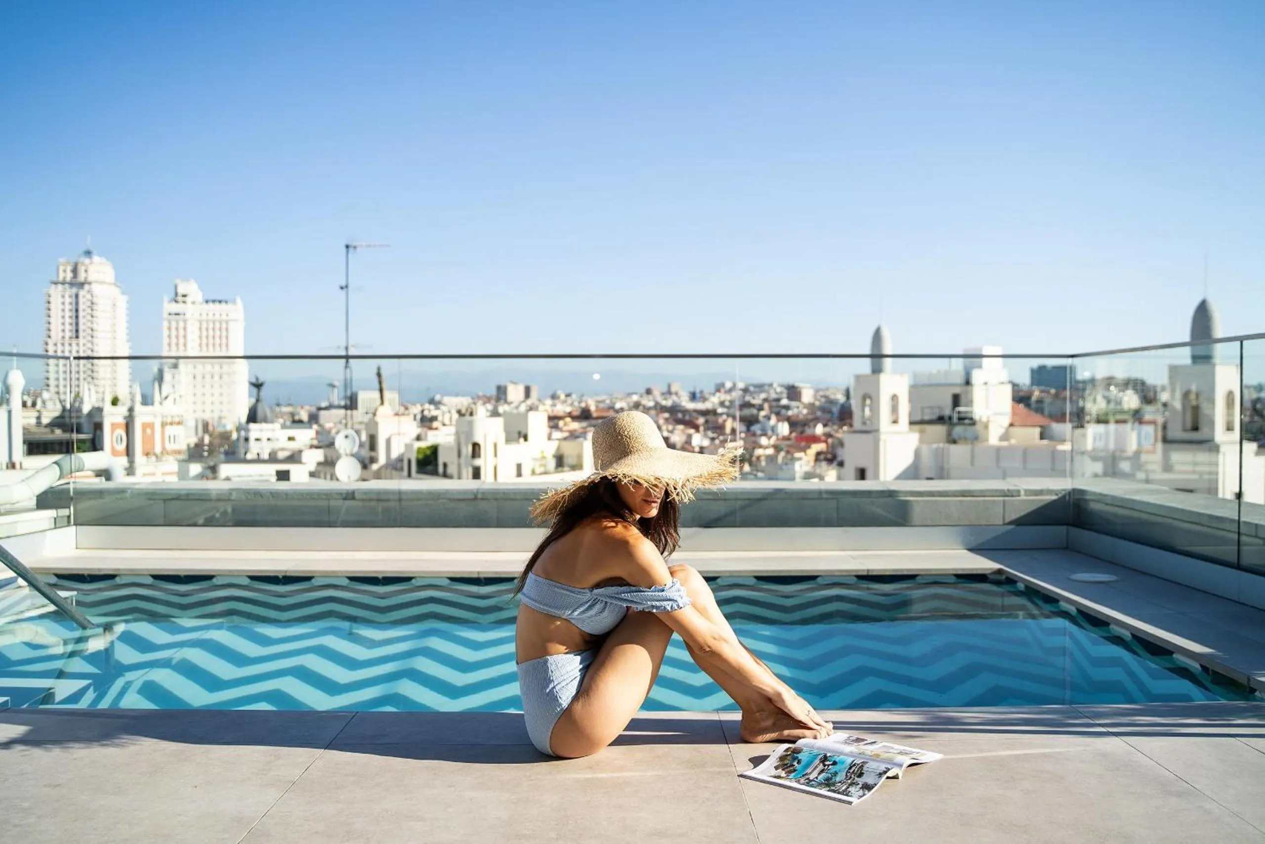 Balcony/Terrace in Room Mate Macarena, Madrid Gran Vía