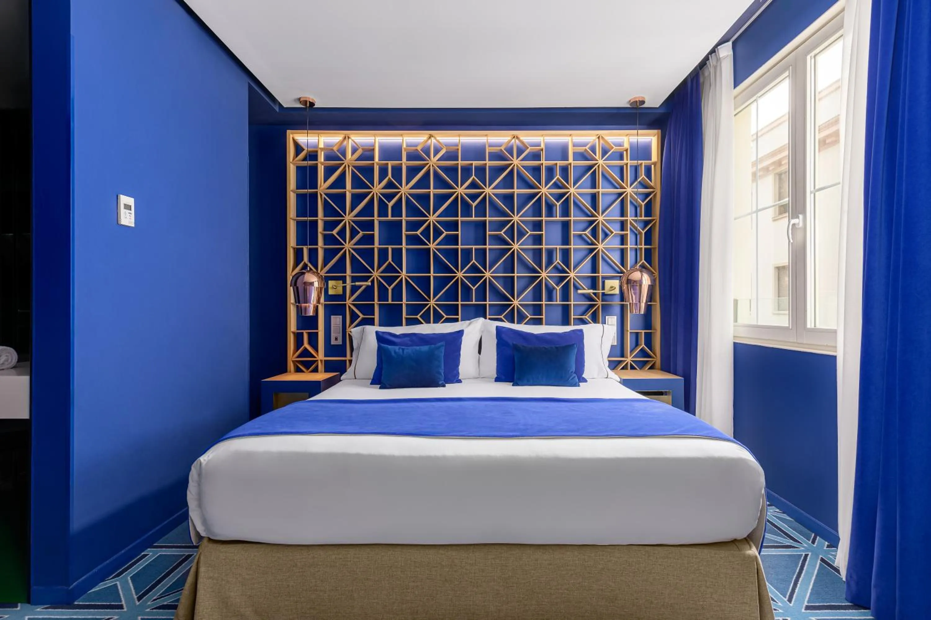 Bed in Room Mate Macarena, Madrid Gran Vía