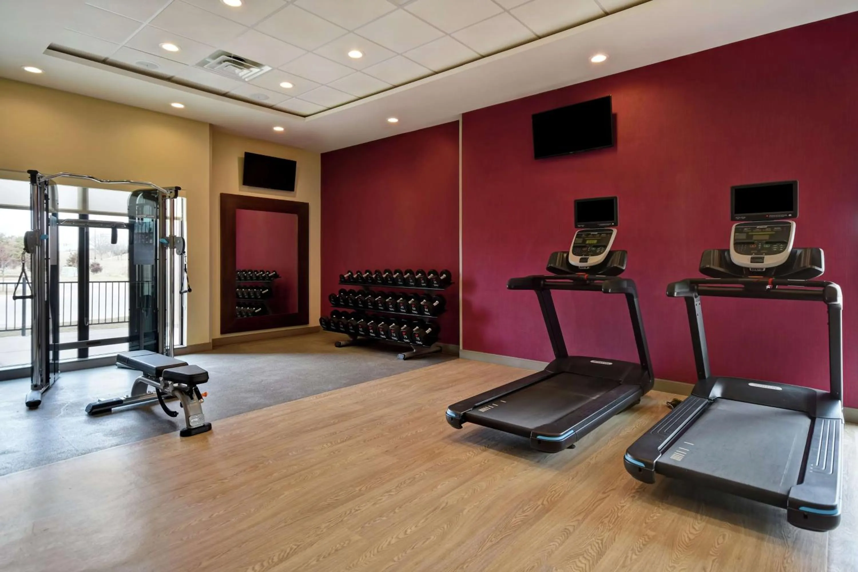 Fitness centre/facilities in Home2 Suites by Hilton Wichita Northeast