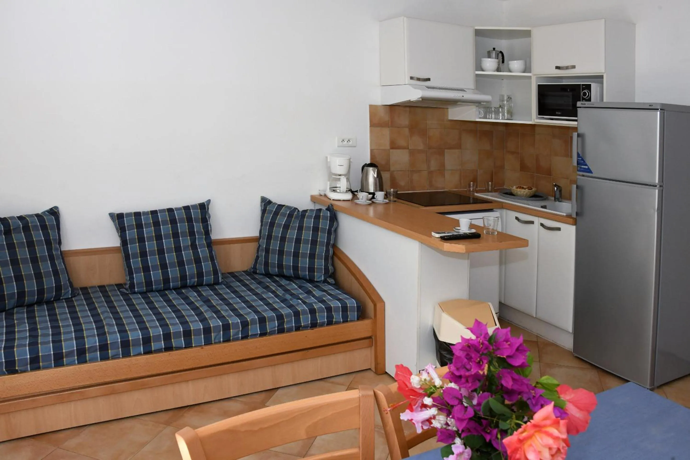 Kitchen or kitchenette in Résidence Cala Bianca