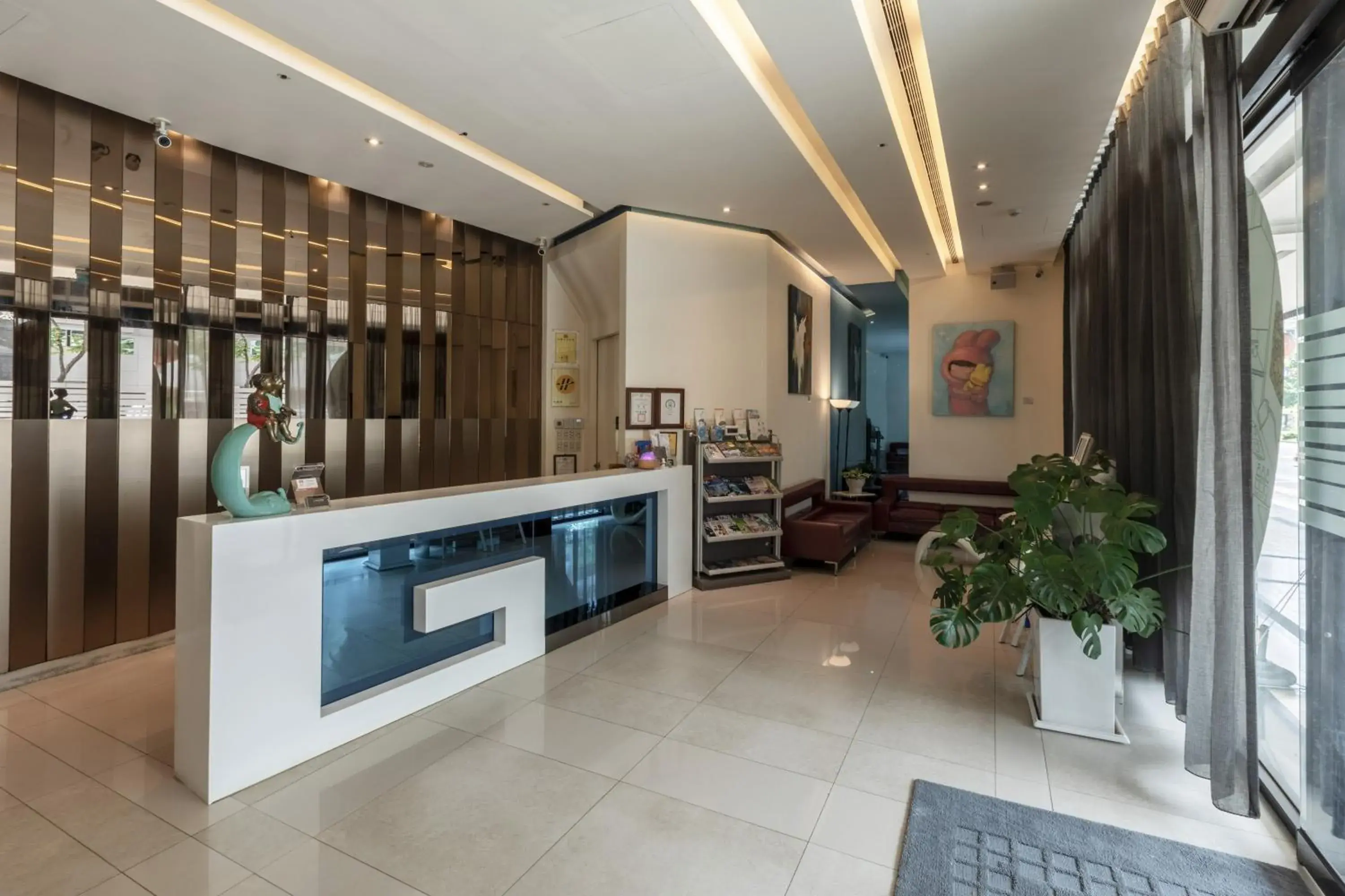 Lobby or reception in Hotel G7 Taipei Lobby or reception in Hotel G7 Taipei