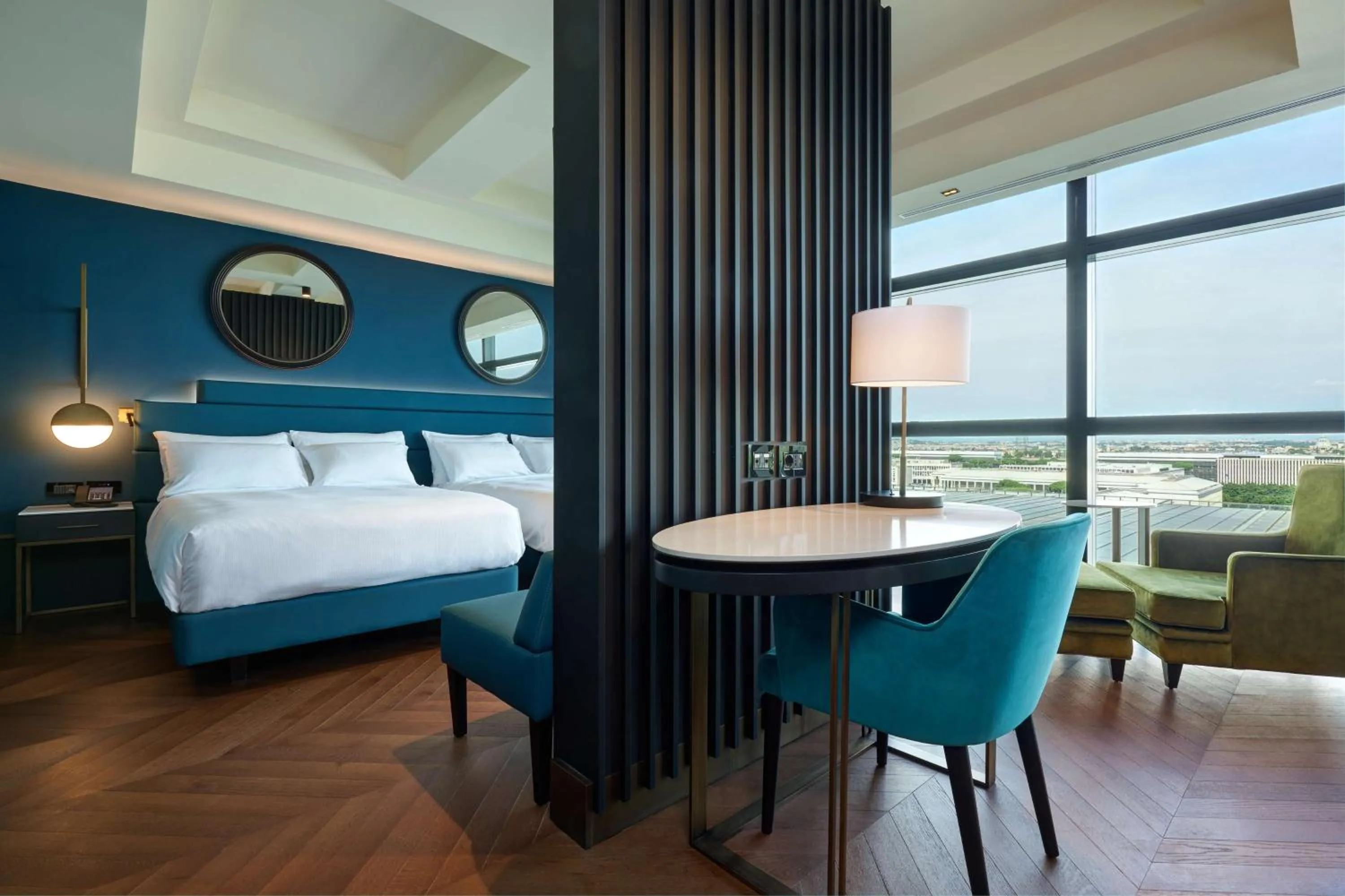 Bedroom, Bed in Hilton Rome Eur La Lama