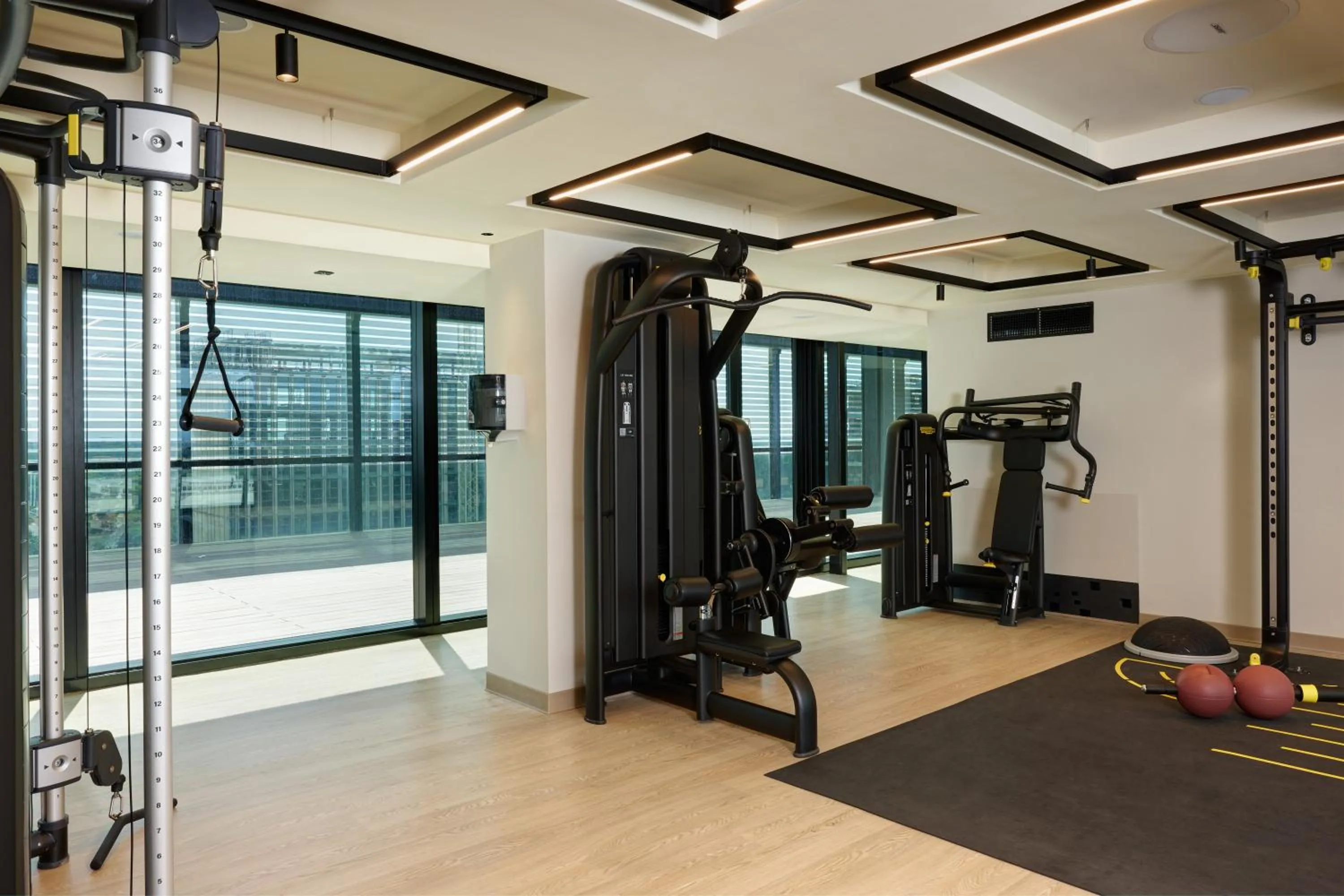 Fitness centre/facilities in Hilton Rome Eur La Lama