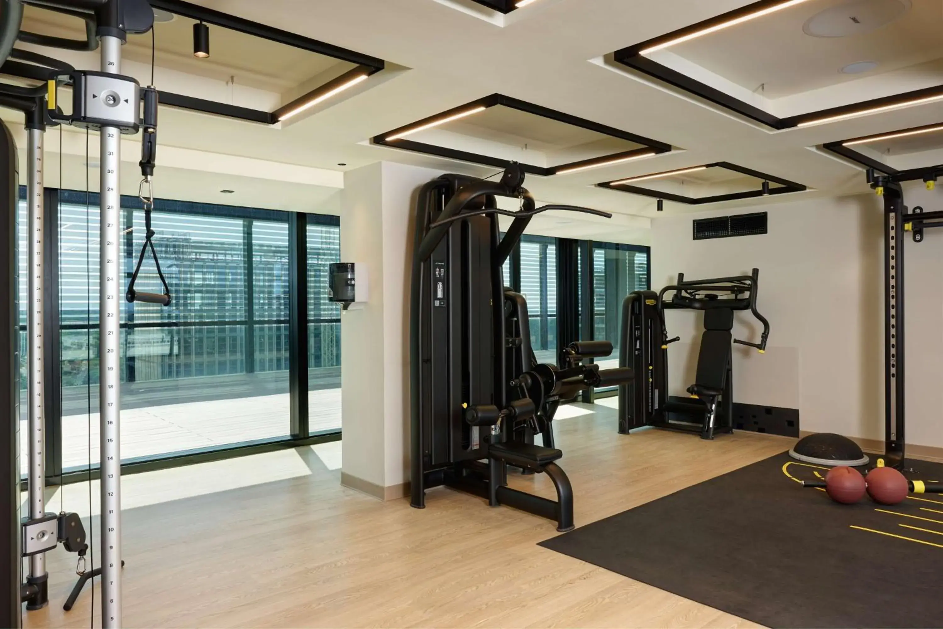 Fitness centre/facilities in Hilton Rome Eur La Lama Fitness centre/facilities in Hilton Rome Eur La Lama