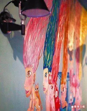 Decorative detail in May Rooms Taipei Nangang Station