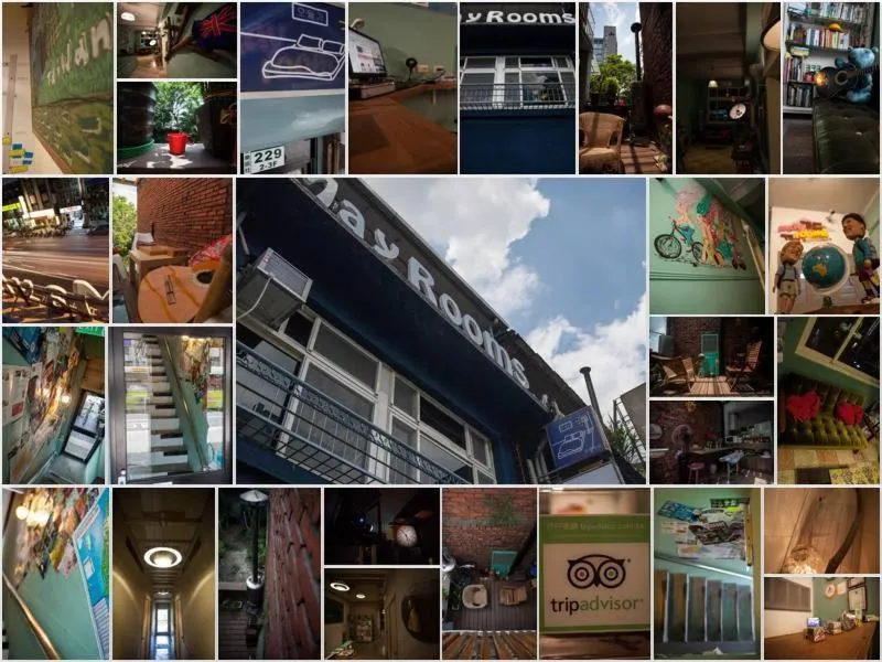 Facade/entrance in May Rooms Taipei Nangang Station