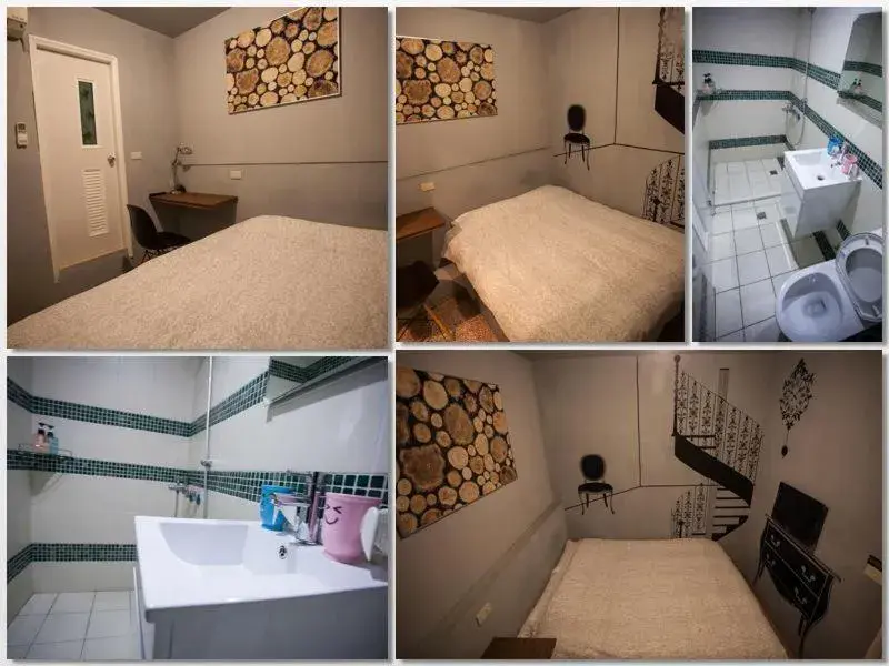 Photo of the whole room, Bed in May Rooms Taipei Nangang Station Photo of the whole room, Bed in May Rooms Taipei Nangang Station