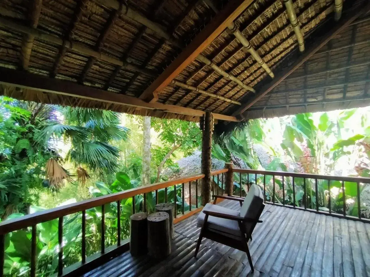 Deluxe Bungalow with Garden View in PU LUONG BOUTIQUE GARDEN Deluxe Bungalow with Garden View in PU LUONG BOUTIQUE GARDEN