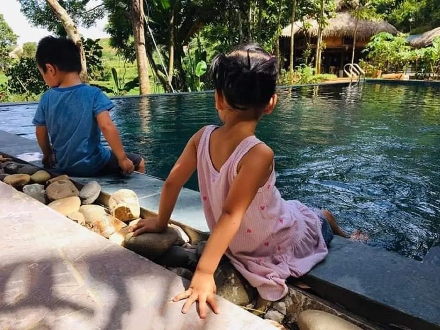 Swimming pool in PU LUONG BOUTIQUE GARDEN Swimming pool in PU LUONG BOUTIQUE GARDEN