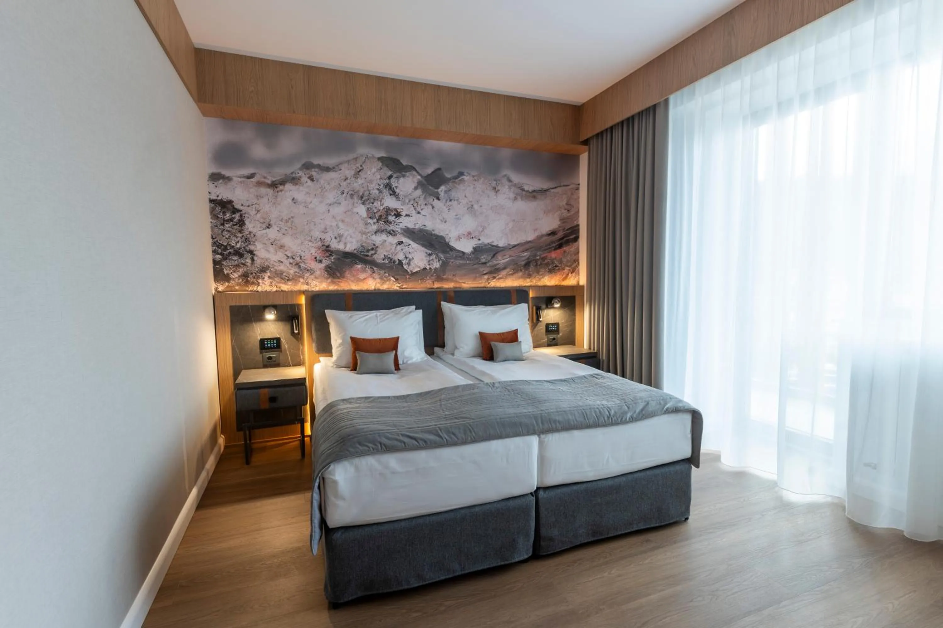 Bed in Azuga Ski & Bike Resort