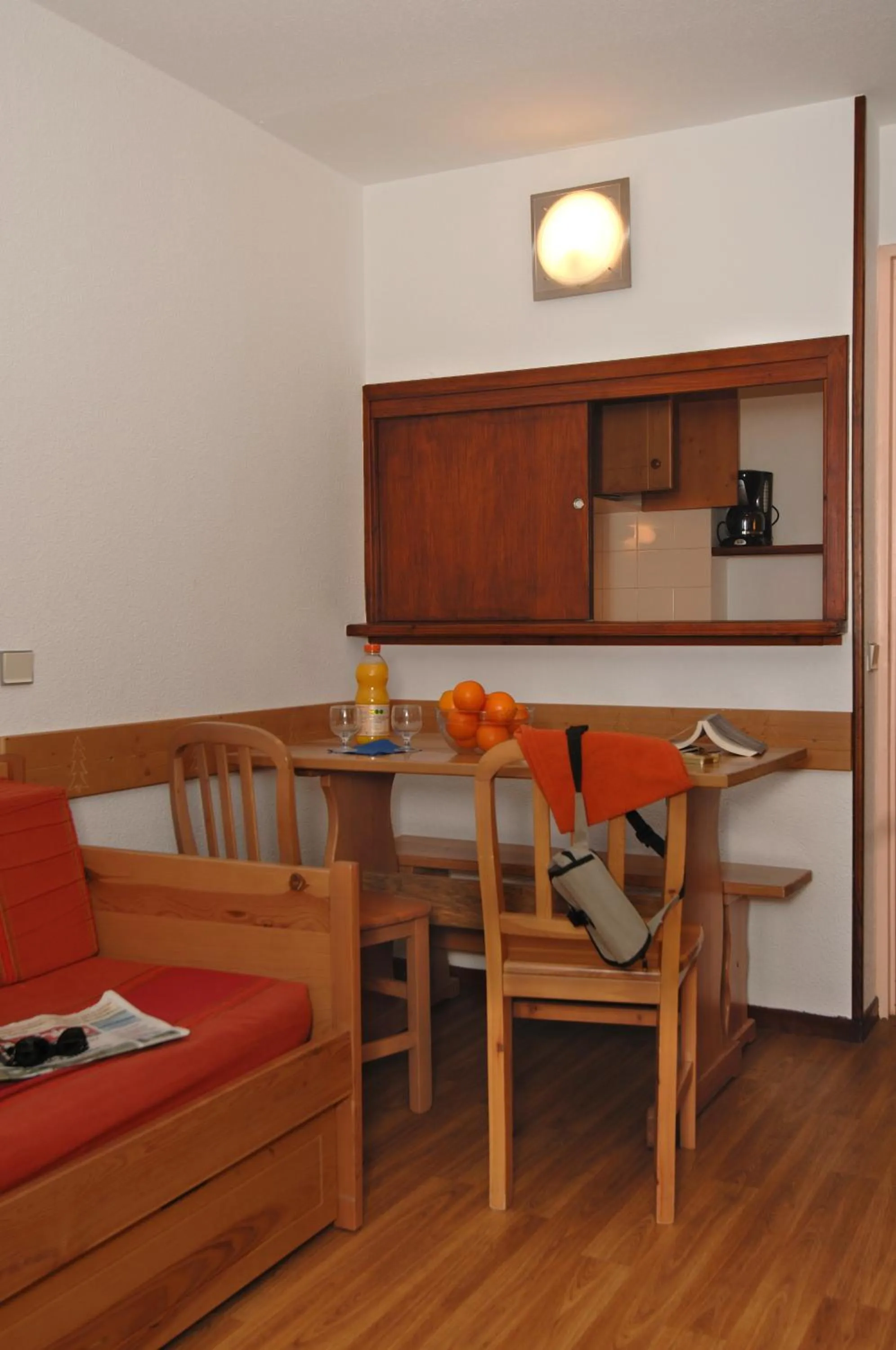 Living room in Résidence Odalys Le Hameau du Borsat