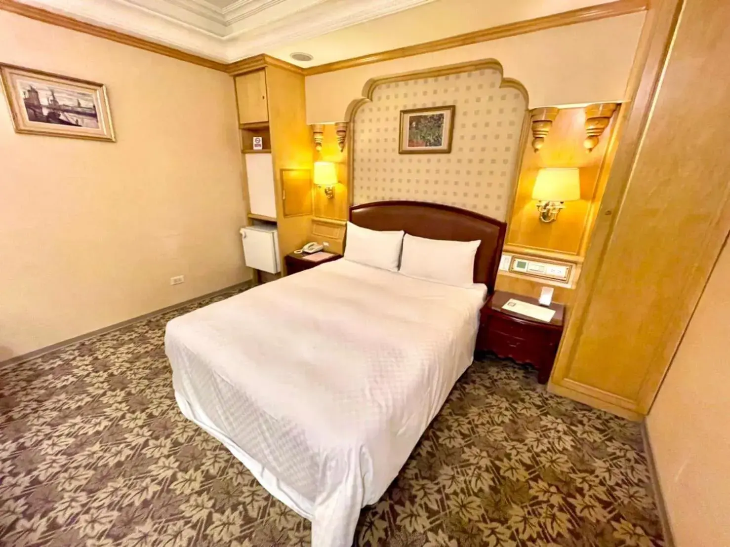 Bed in Meadow Hotel Taipei Bed in Meadow Hotel Taipei