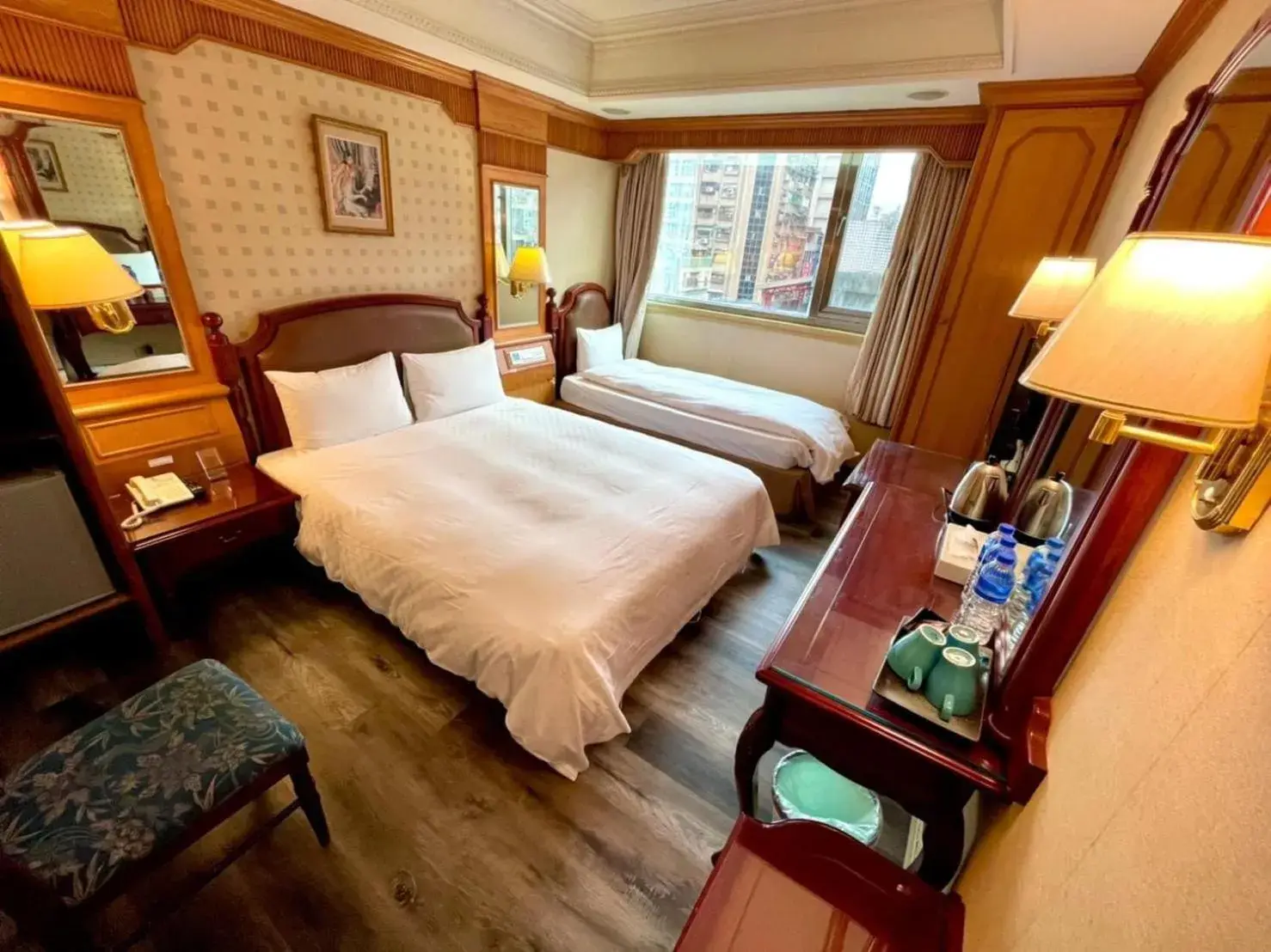 Bed in Meadow Hotel Taipei Bed in Meadow Hotel Taipei