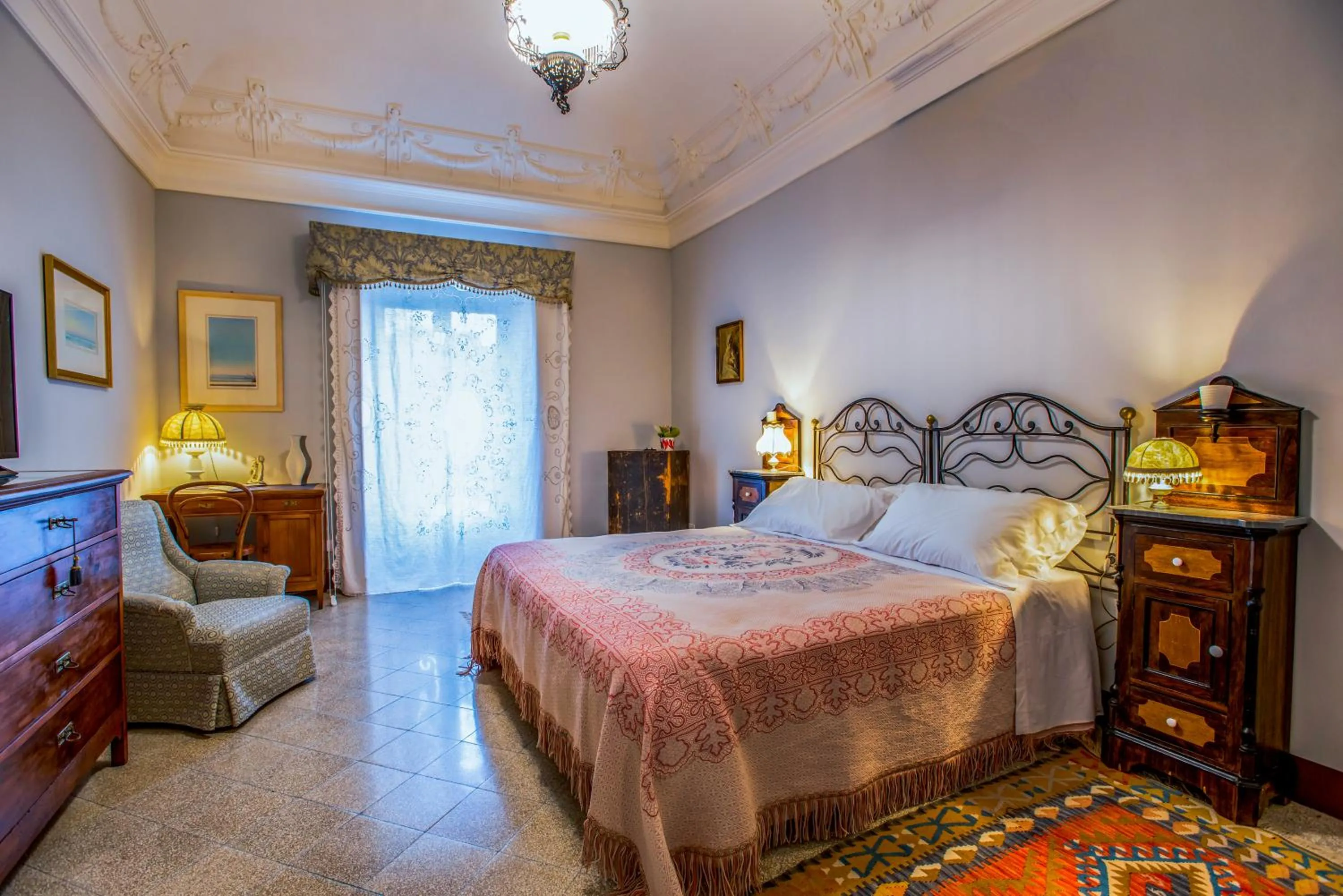 Photo of the whole room, Bed in Palazzo Degli Antoci