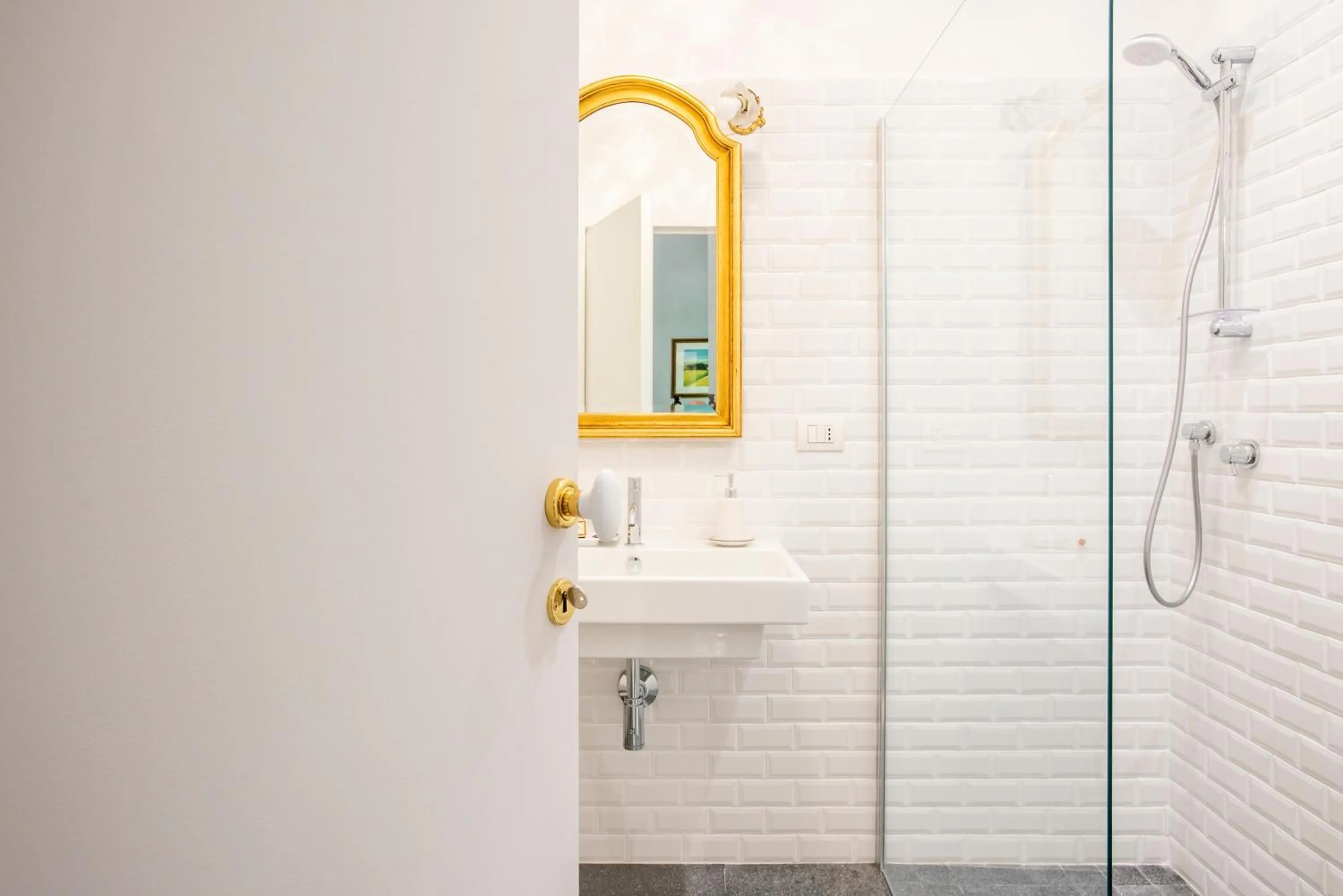 Bathroom in Palazzo Degli Antoci