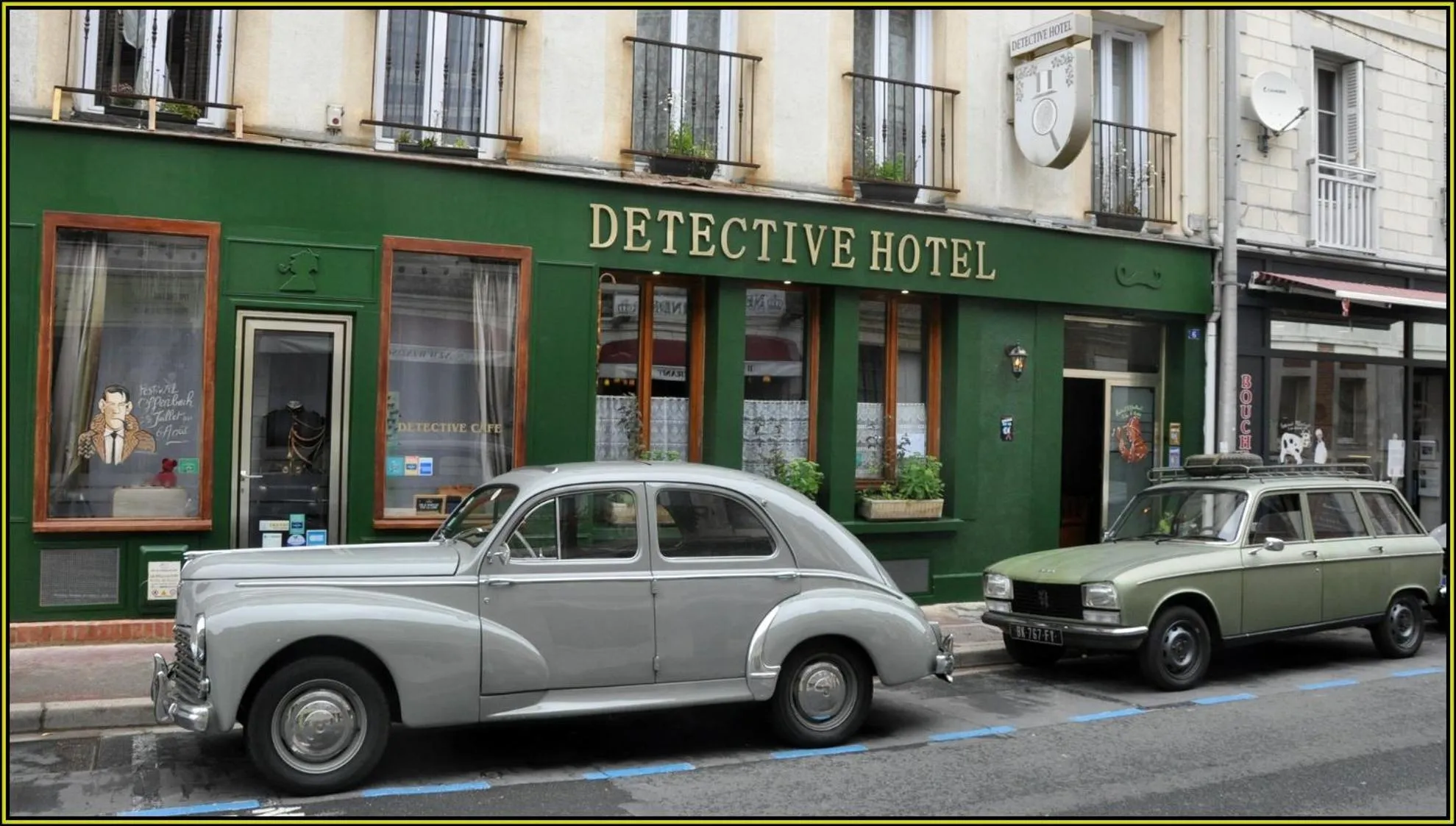 Property building in Detective Hotel