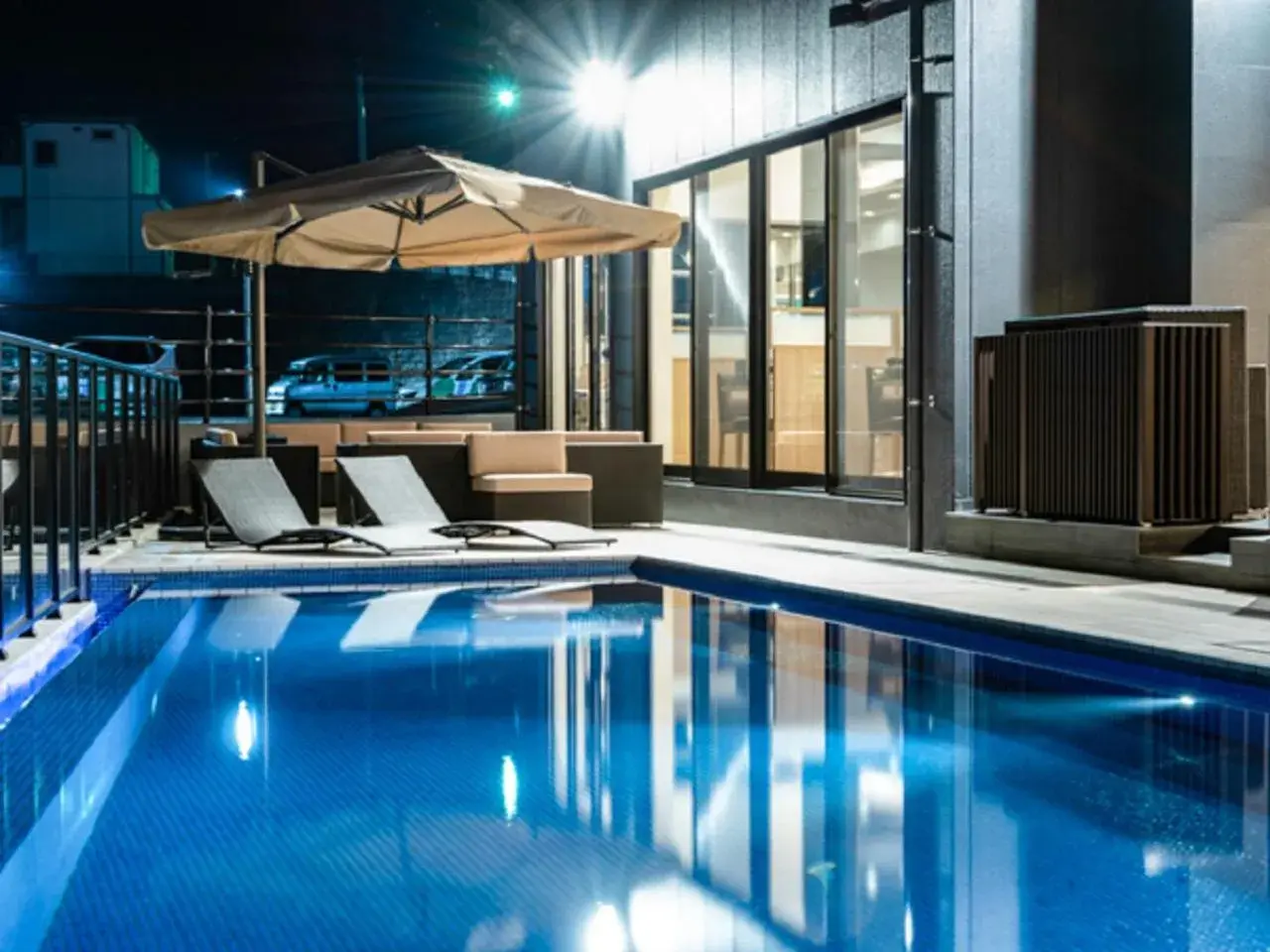 Swimming pool in LiVEMAX RESORT Miyahama Ocean View Swimming pool in LiVEMAX RESORT Miyahama Ocean View