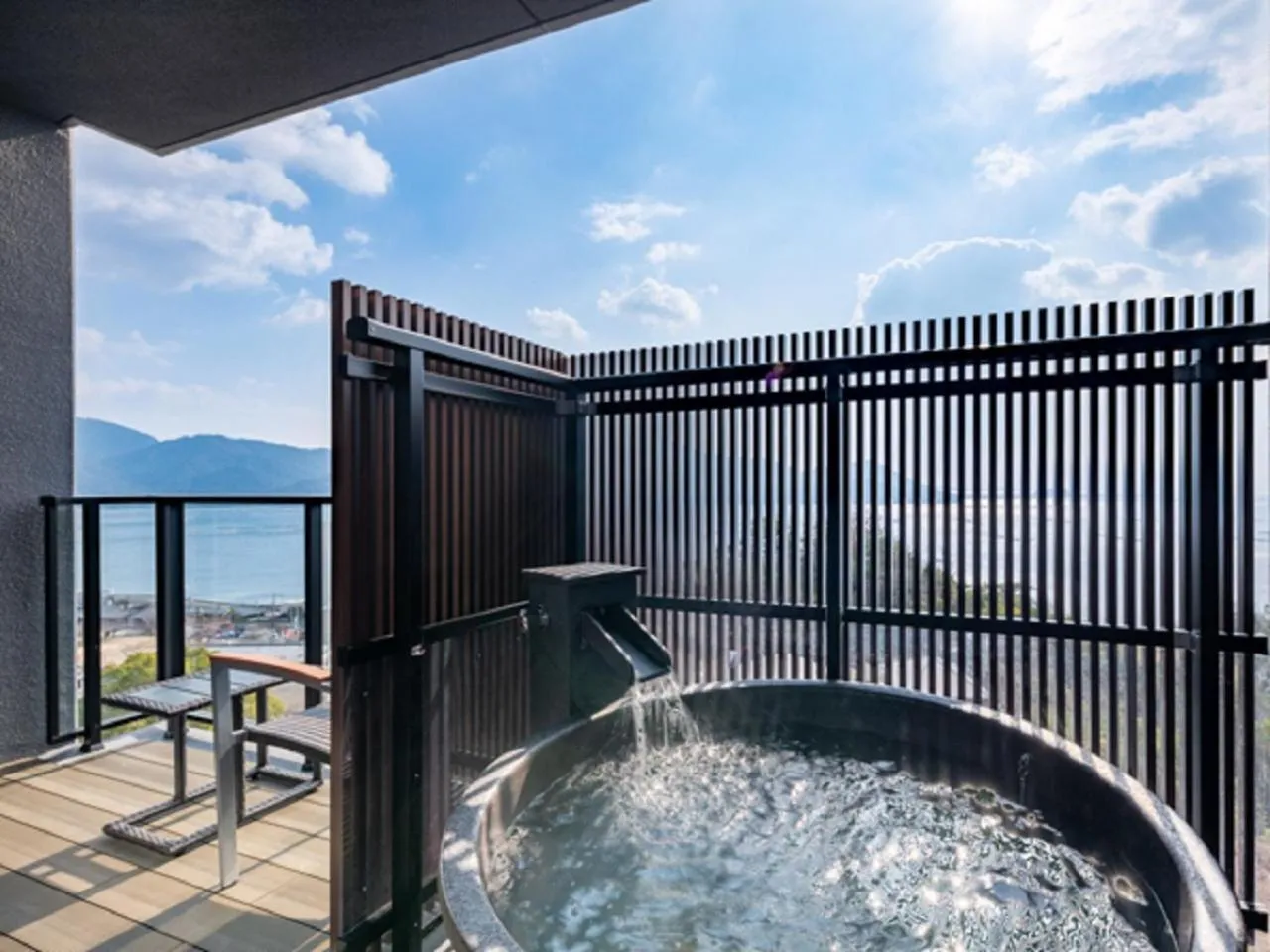 Hot Spring Bath in LiVEMAX RESORT Miyahama Ocean View