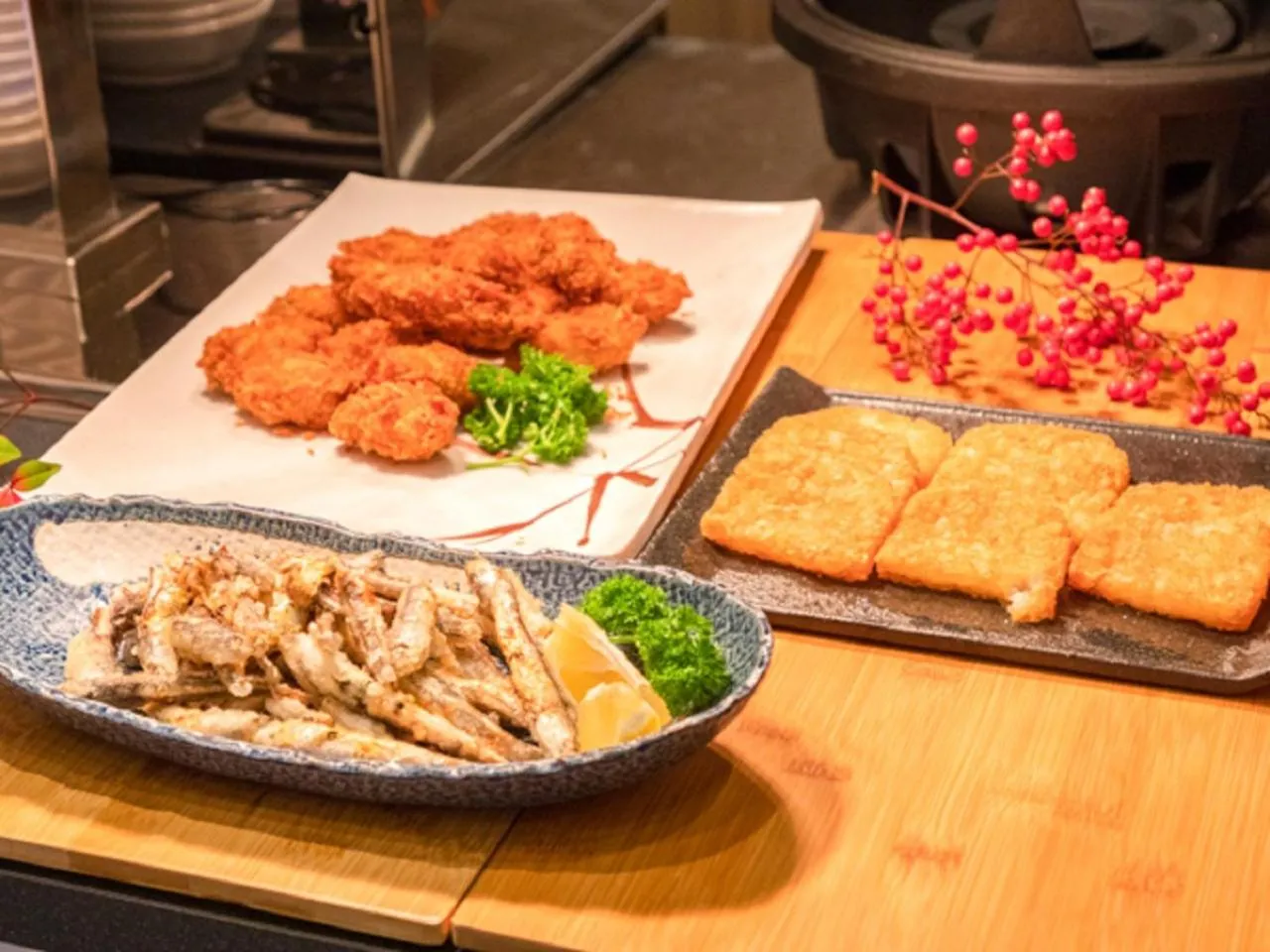 Dinner in LiVEMAX RESORT Miyahama Ocean View