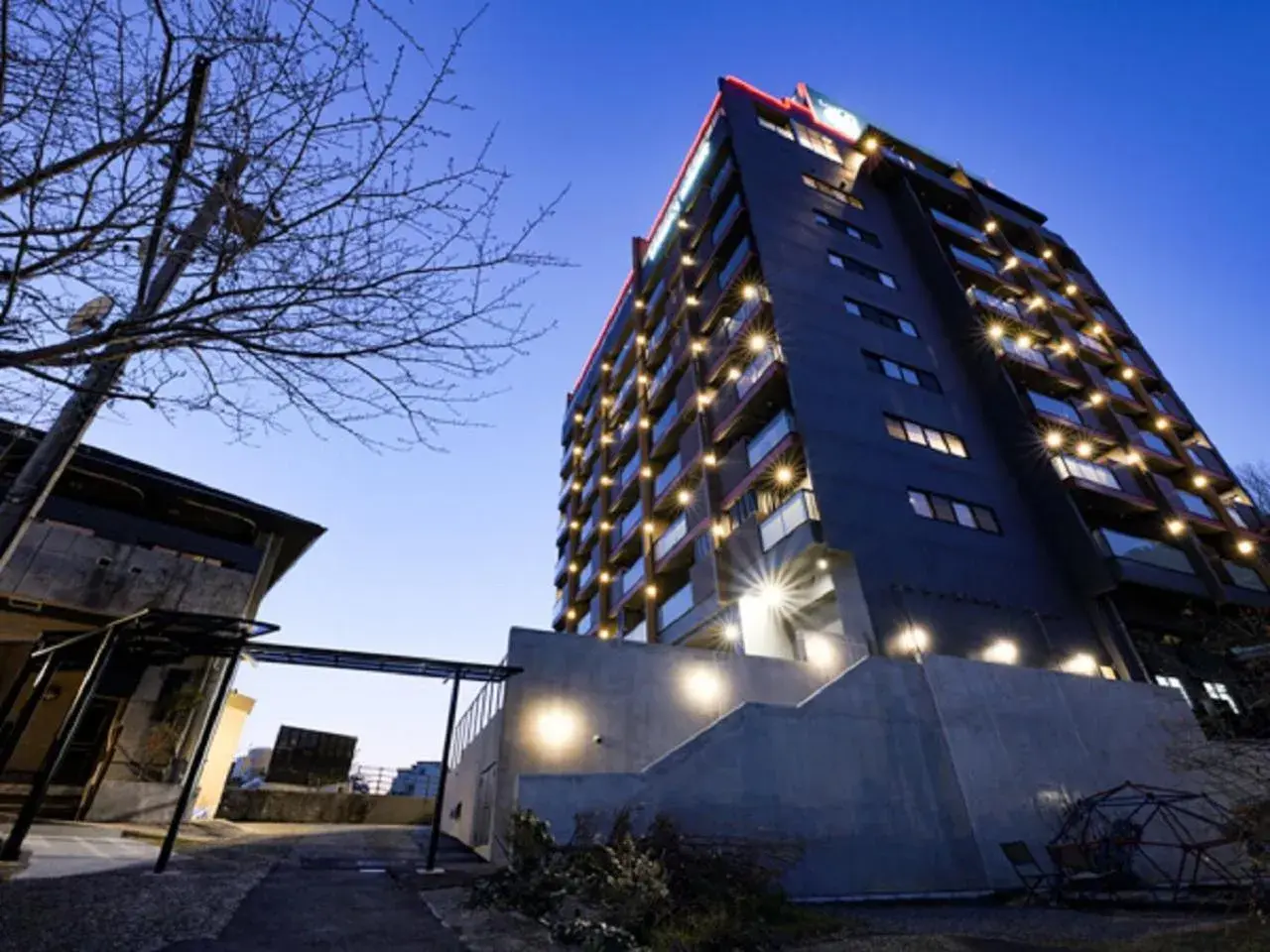 Property building in LiVEMAX RESORT Miyahama Ocean View Property building in LiVEMAX RESORT Miyahama Ocean View