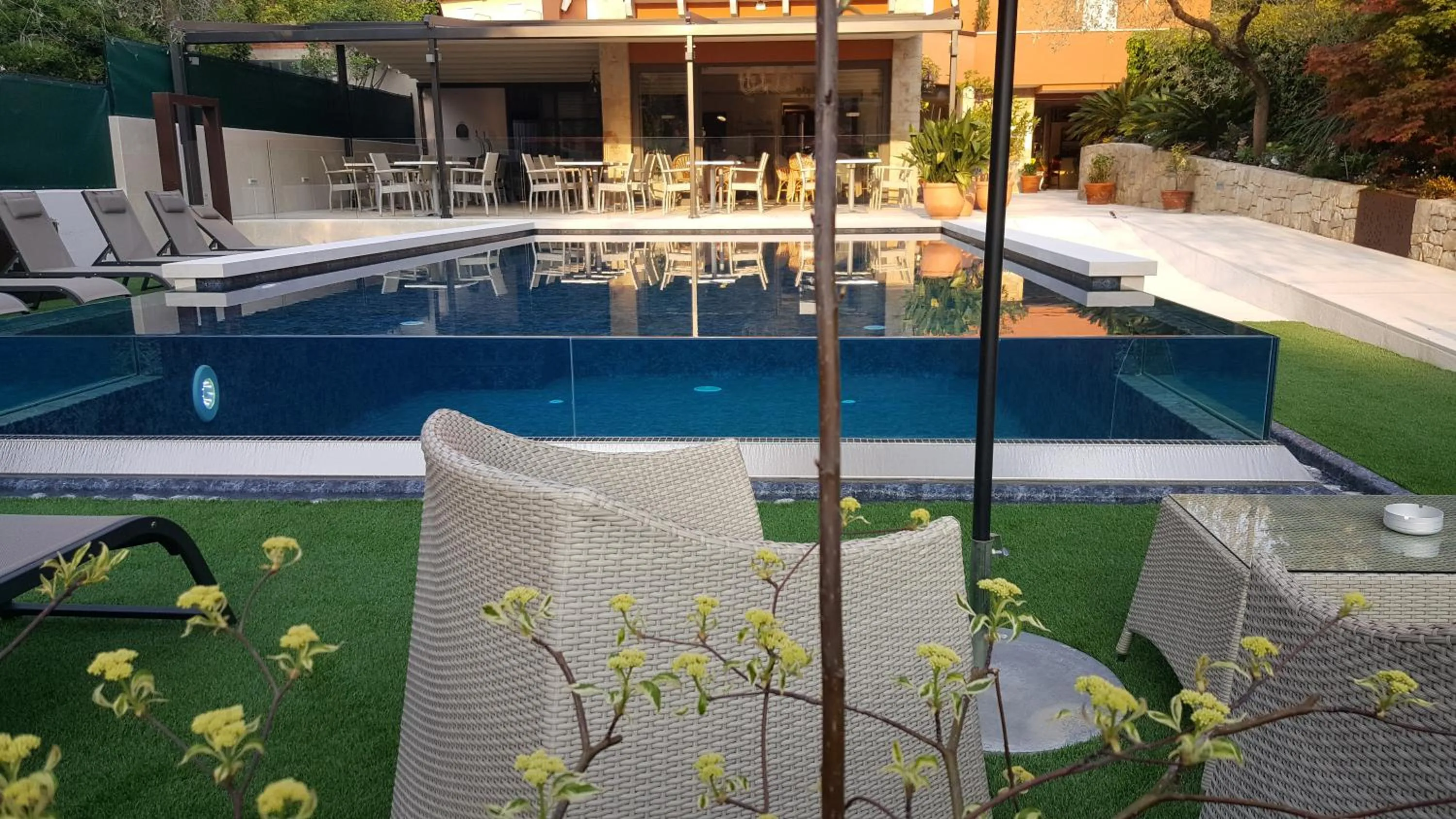 Garden in Hotel Ristorante Al Caminetto WorldHotels Crafted Adults Only