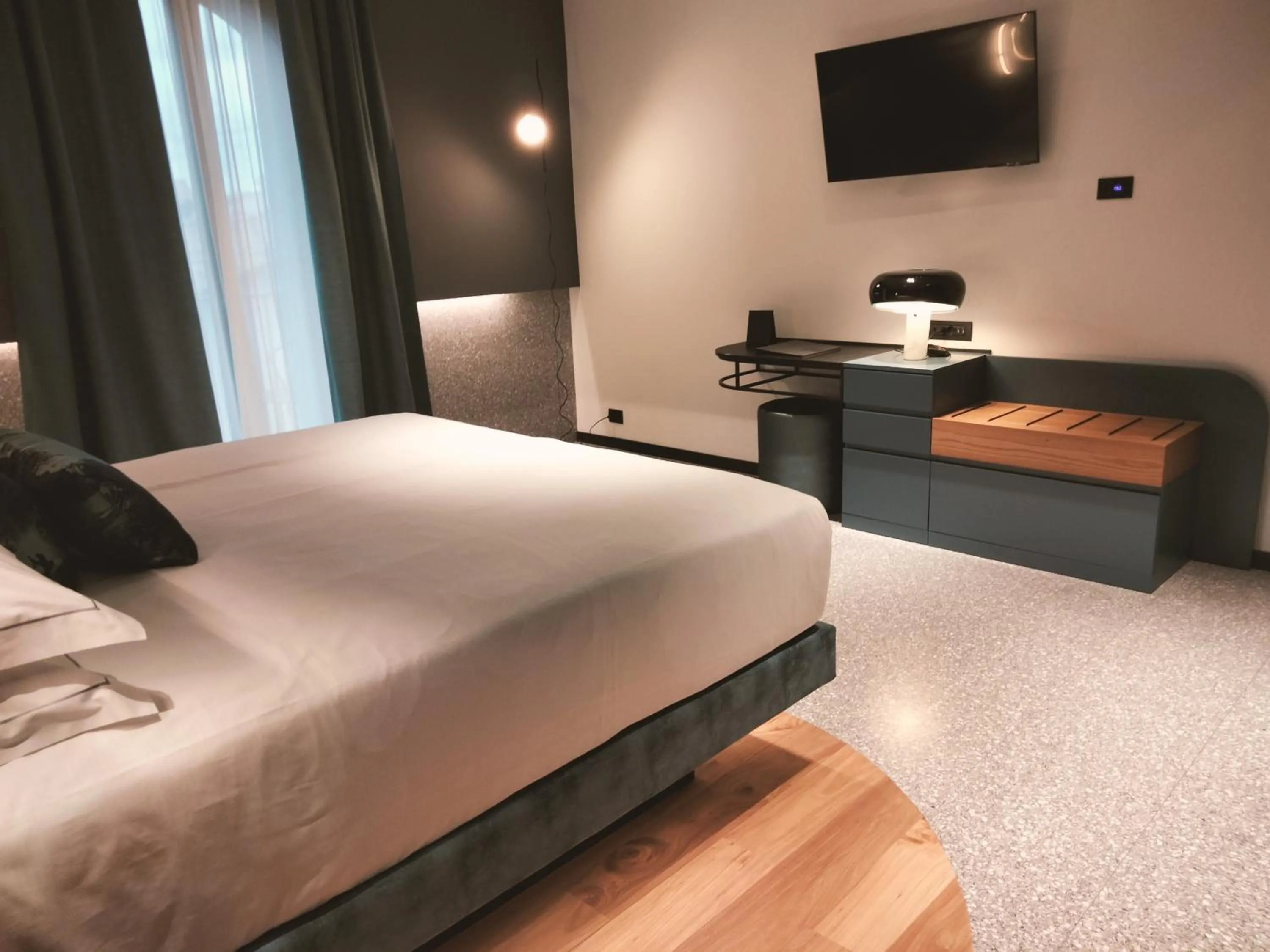 Photo of the whole room, Bed in Hotel Ristorante Al Caminetto WorldHotels Crafted Adults Only