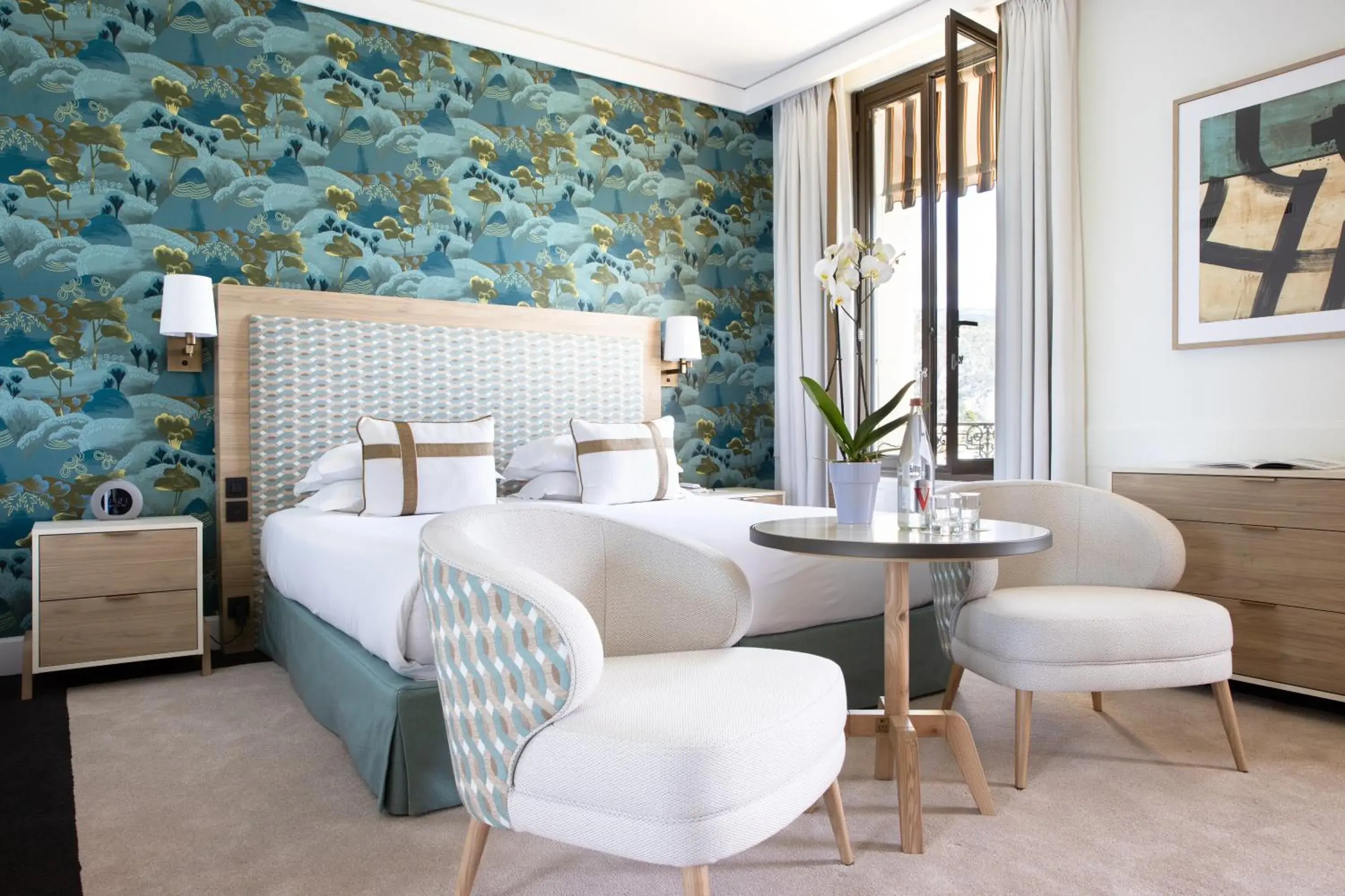 Deluxe Room Sea and Garden View in Hotel Royal-Riviera Deluxe Room Sea and Garden View in Hotel Royal-Riviera