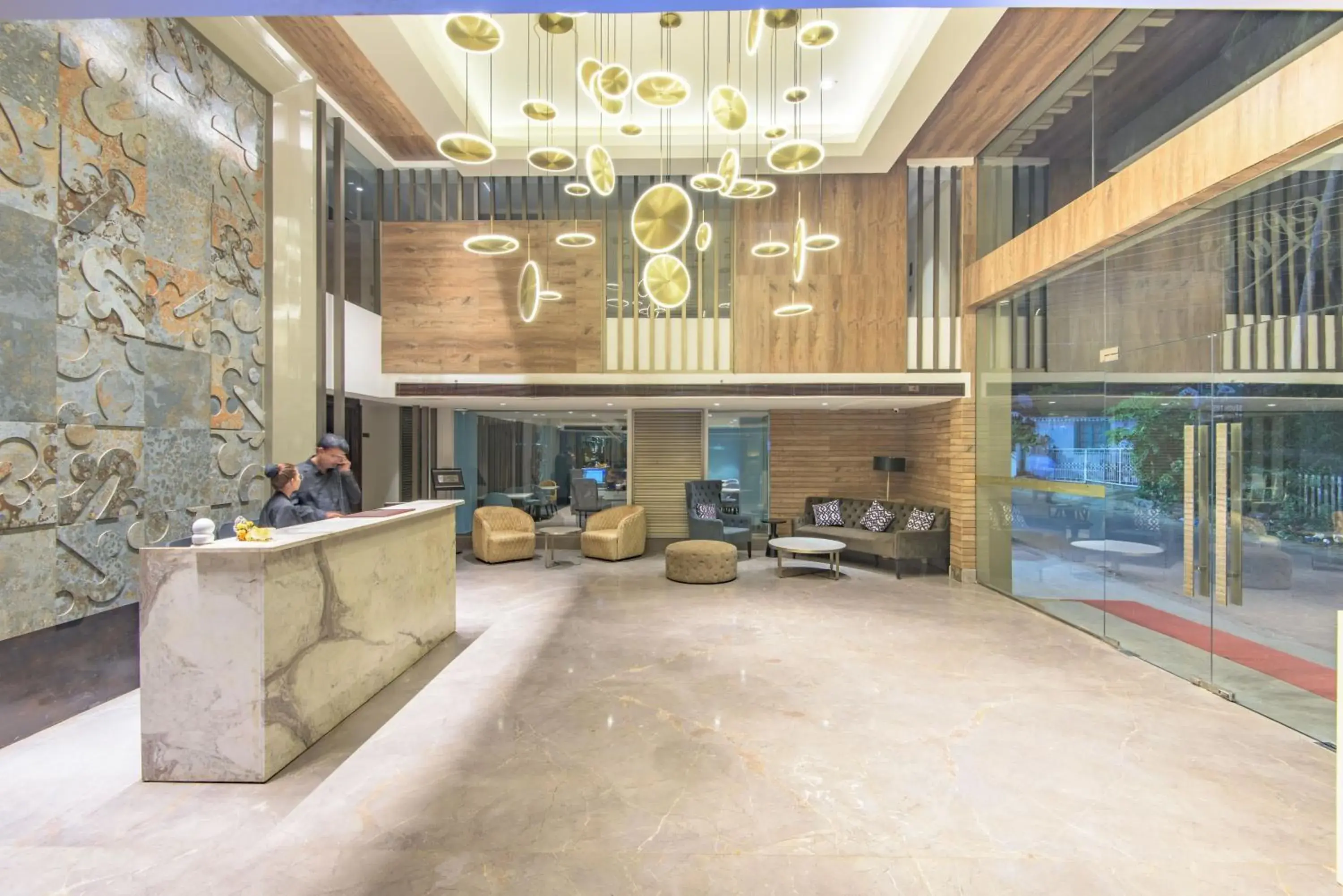 Lobby or reception in The Fern Residency Calangute-Baga, Goa Lobby or reception in The Fern Residency Calangute-Baga, Goa