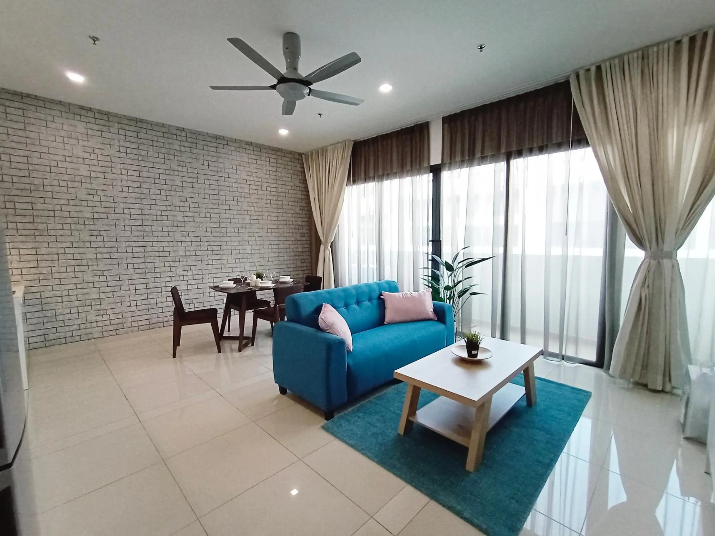 Living room in Plaza Arkadia Desa Parkcity by KLhomesweet