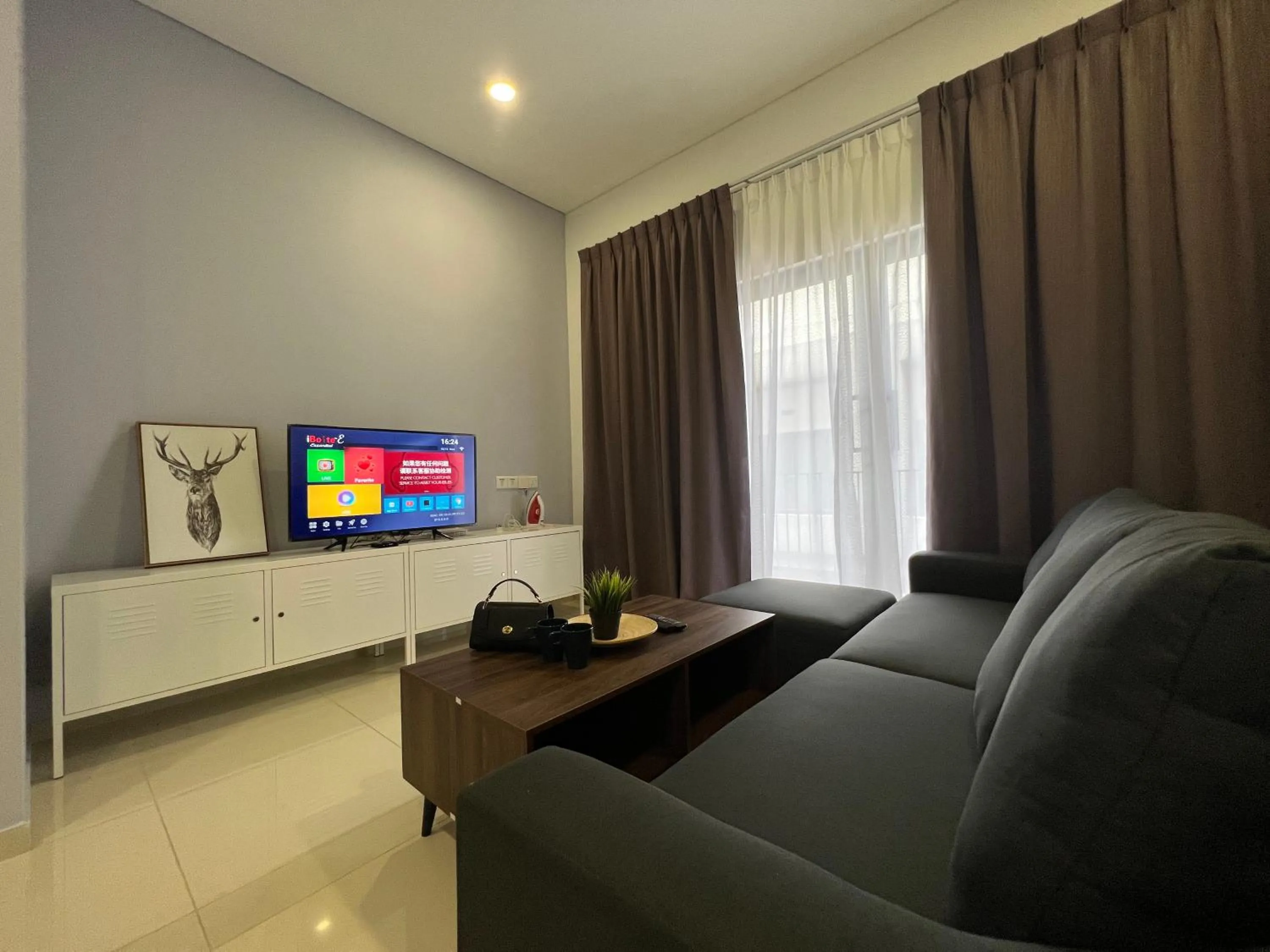 TV and multimedia in Plaza Arkadia Desa Parkcity by KLhomesweet