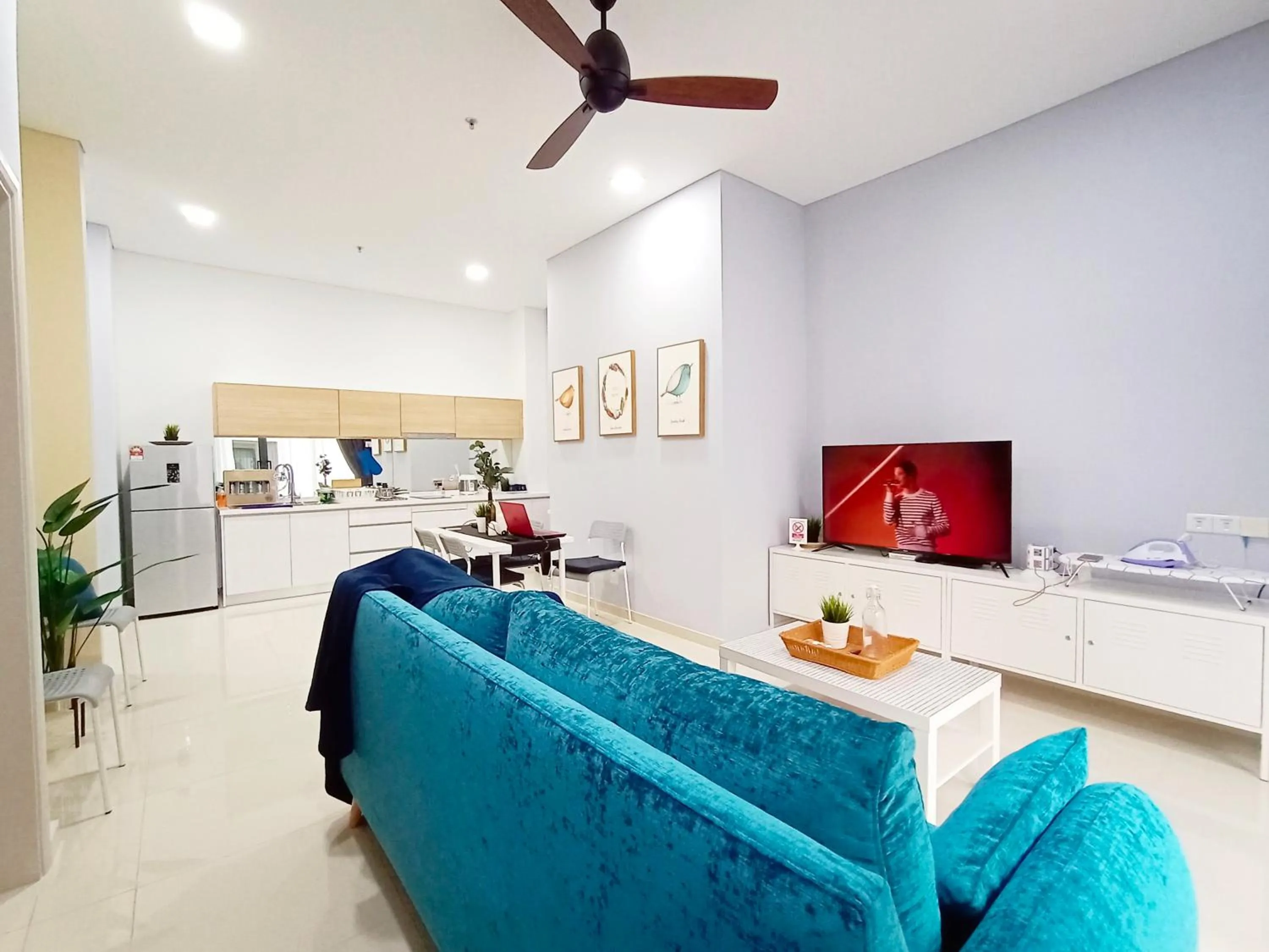 Living room in Plaza Arkadia Desa Parkcity by KLhomesweet